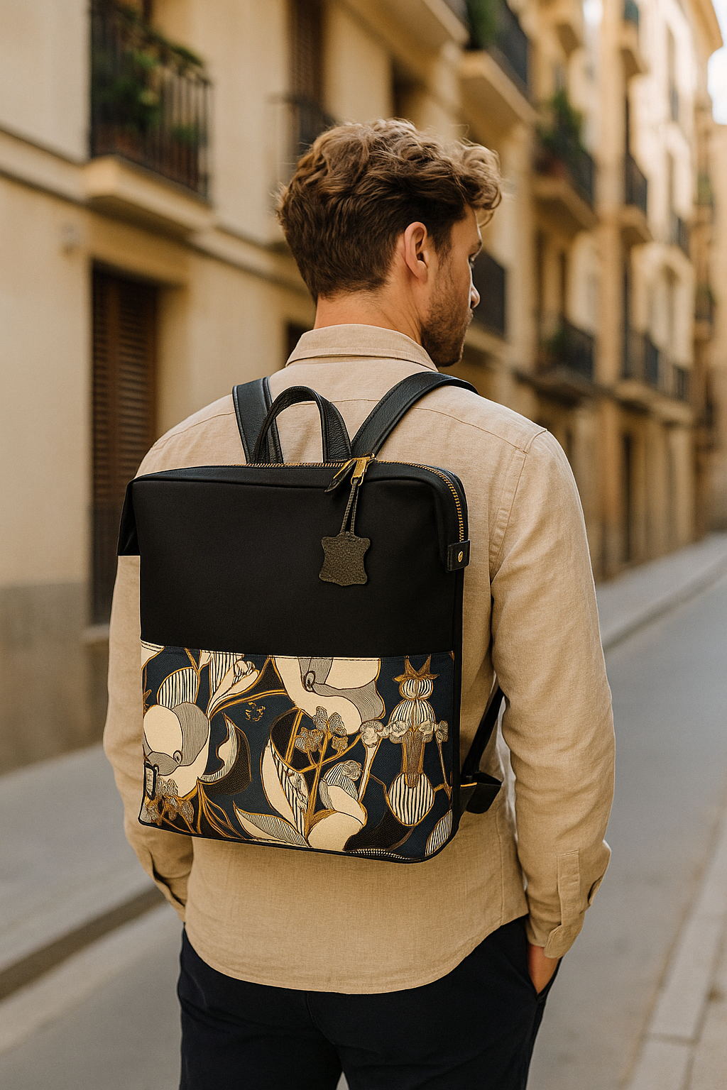 Sac à dos Caravane| Collection Exclusive | Botanical - Mesk Ellil