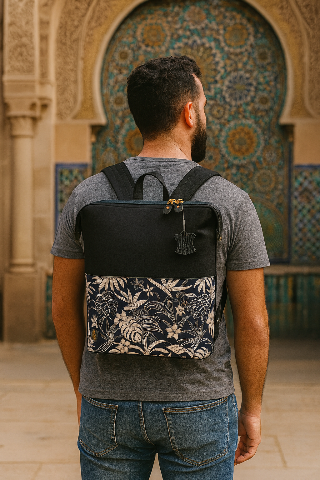 Sac à dos Caravane| Collection Exclusive | Botanical - Khzama