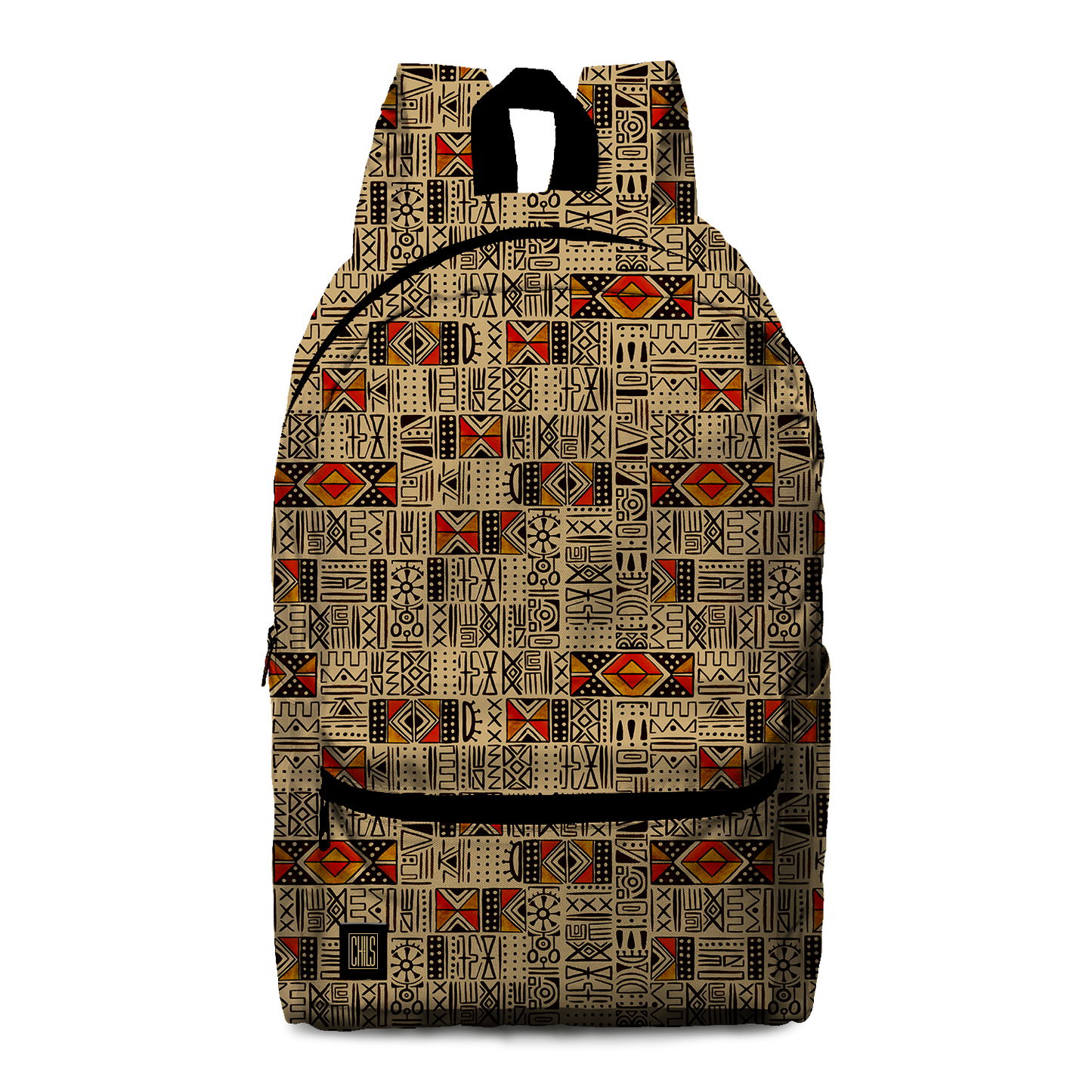 Sac à Dos | Collection African Ethnic | Mélange Tribal – Beige