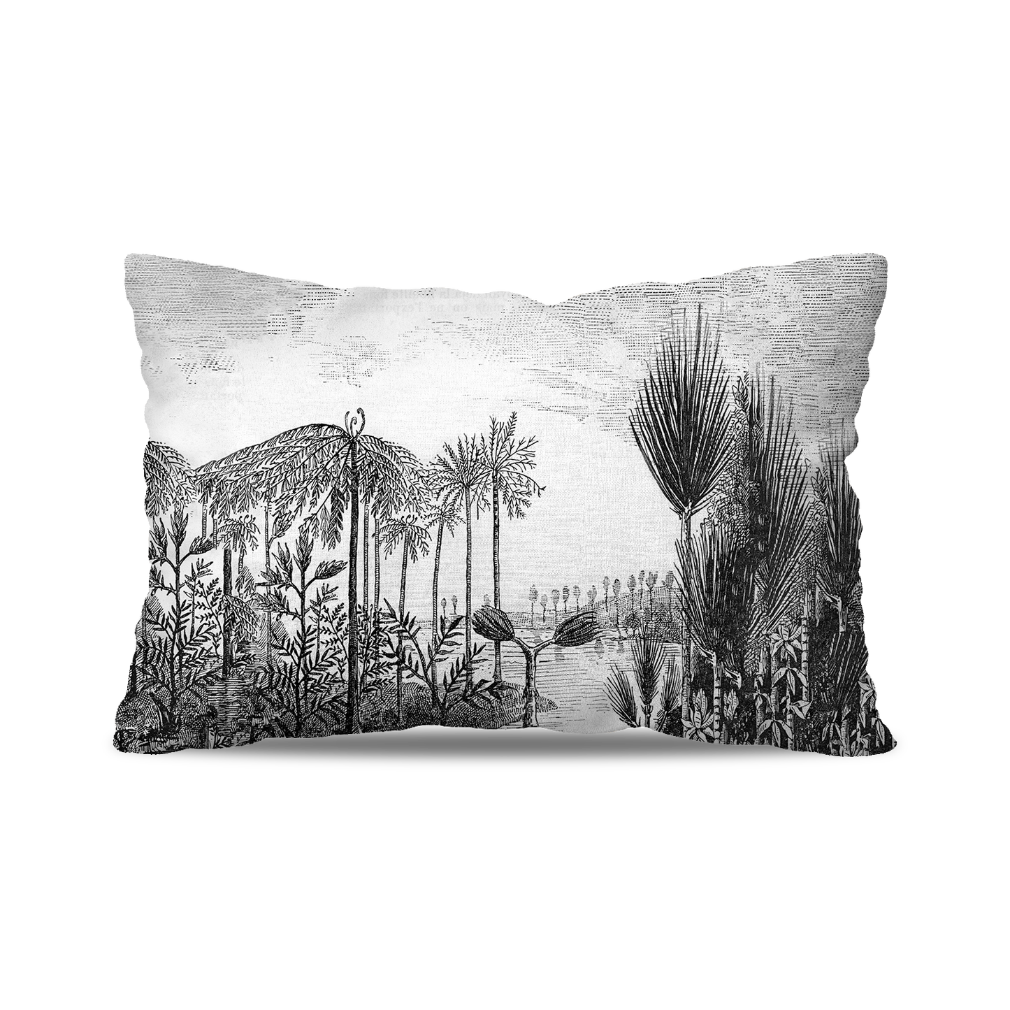 Coussin| Collection Tropical Ethnic | Palmiers du Crépuscule