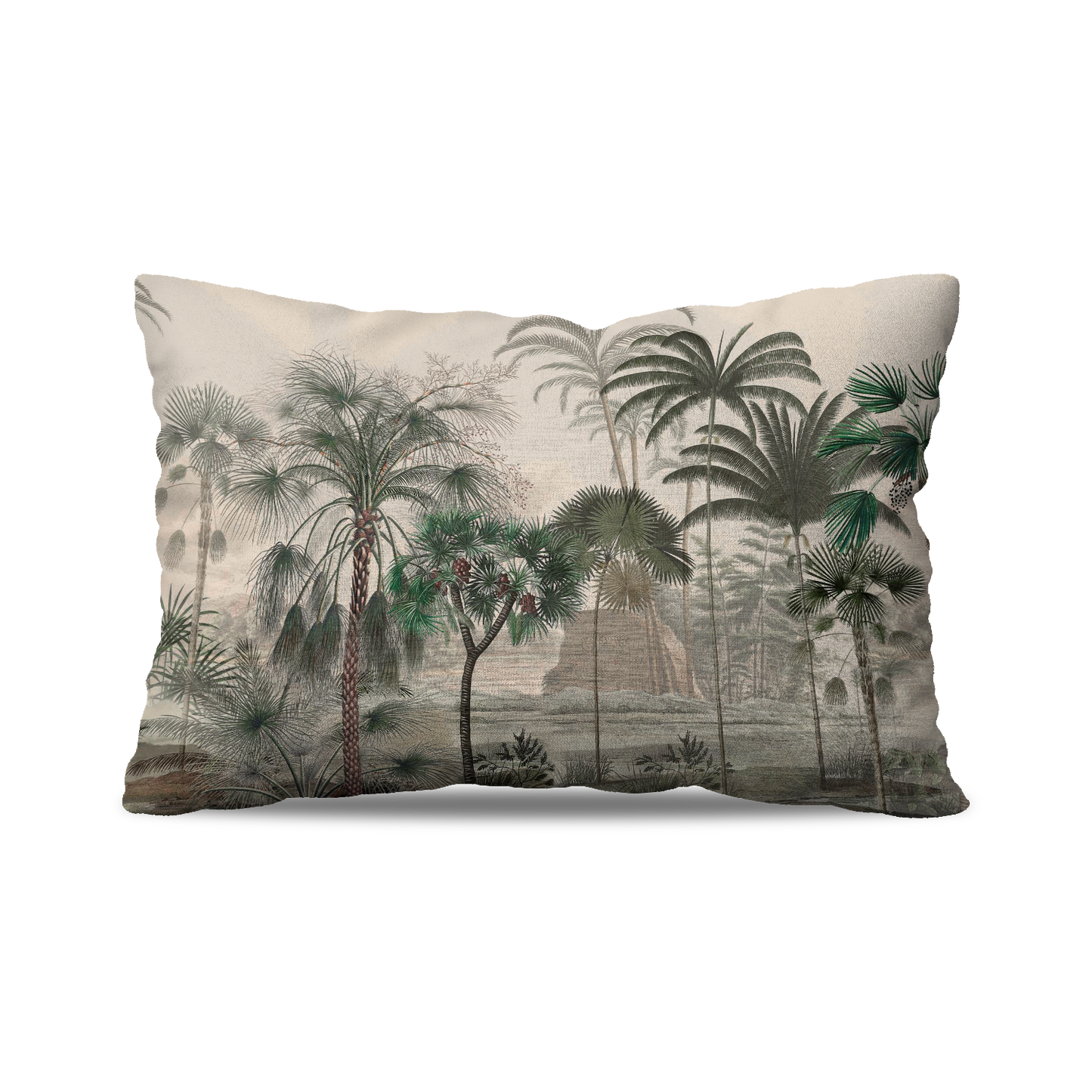 Coussin Rectangle | Collection Amazonia Jungle | Gravure Tropicale