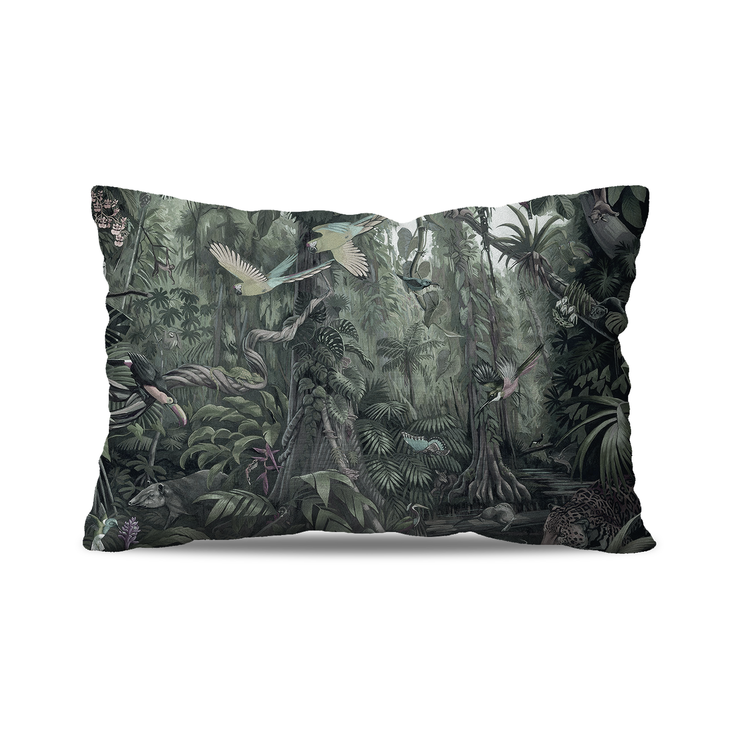 Coussin | Collection Amazonia Jungle | Jungle Silhouette Intemporelle