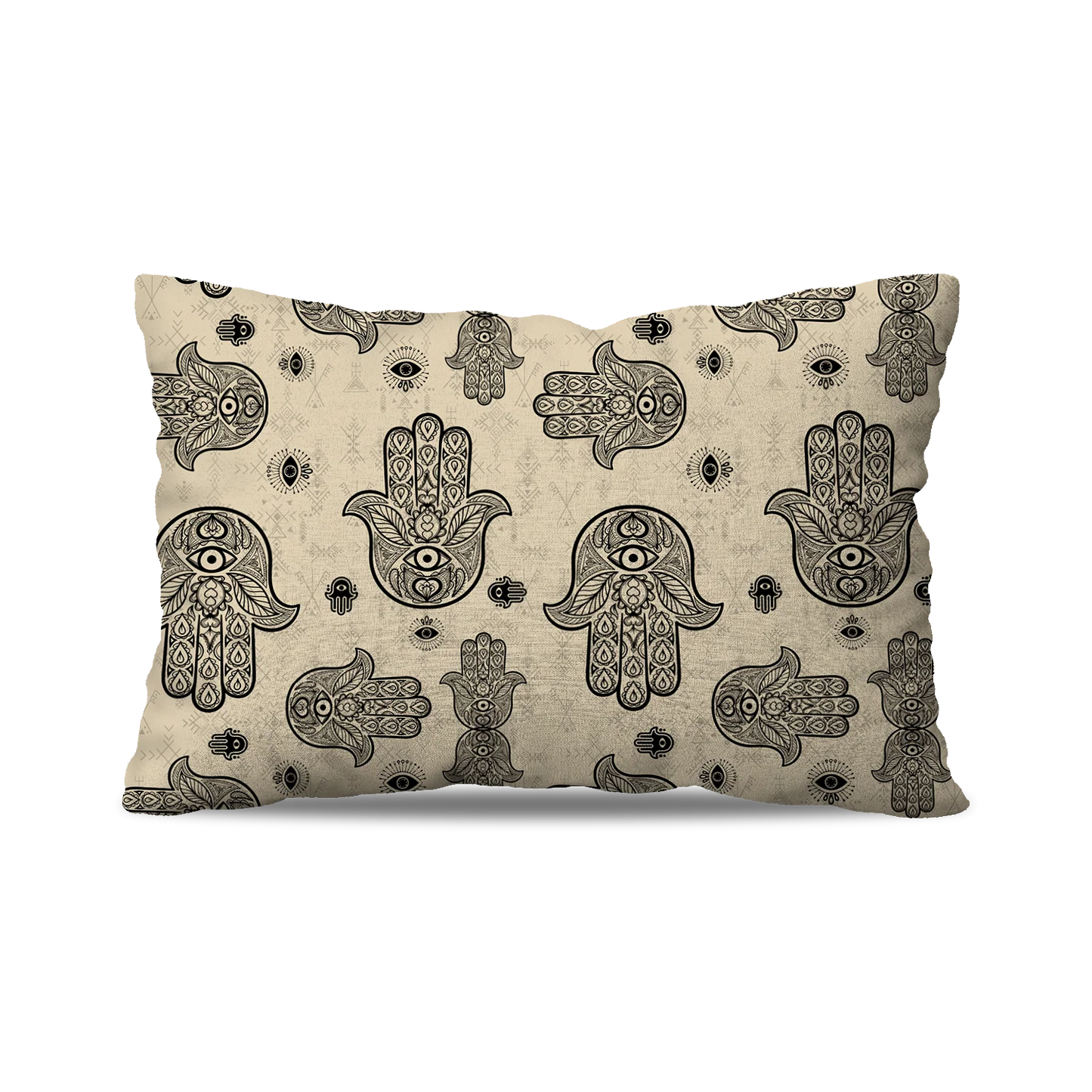Coussin | Collection Berbère | Khmissa – Ombre Sacrée