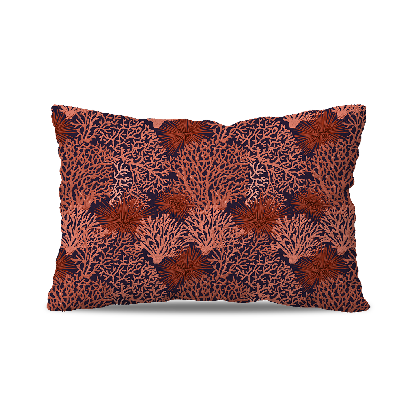 Coussin | Collection Aquarium | Coraux Écarlates