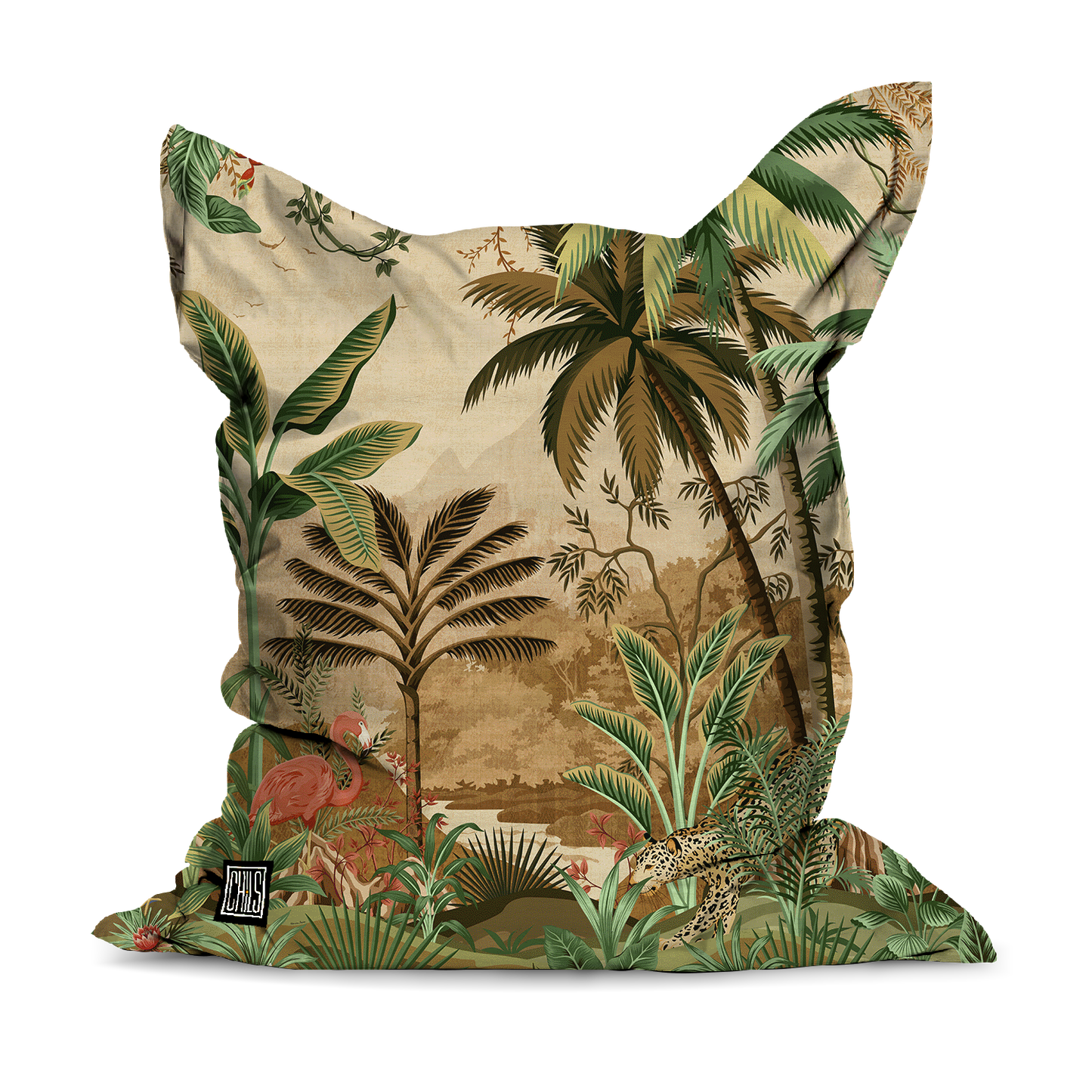 Pouf Géant | Collection Amazonia Jungle | Paradis Sauvage