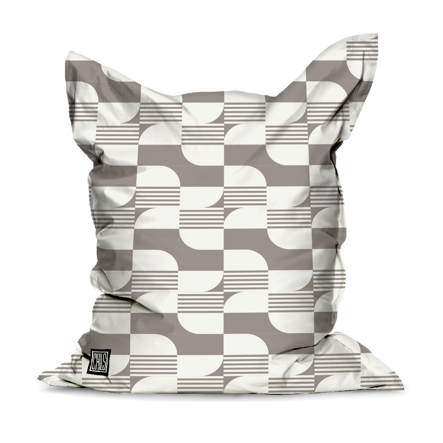 Pouf Géant | Collection Muted Tones | Équilibre Graphique