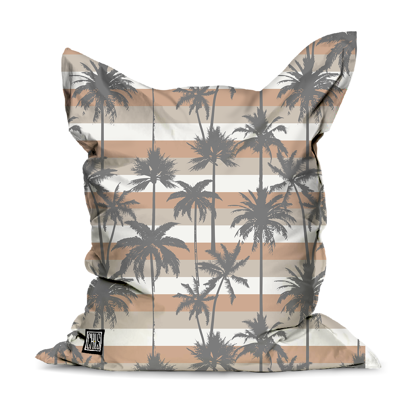 Pouf Géant | Collection Muted Tones | Palmiers Sunset