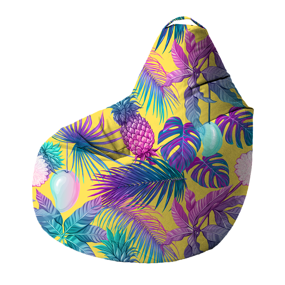 Bean Bag | Collection Summer Contrast | Ananas & Végétaux