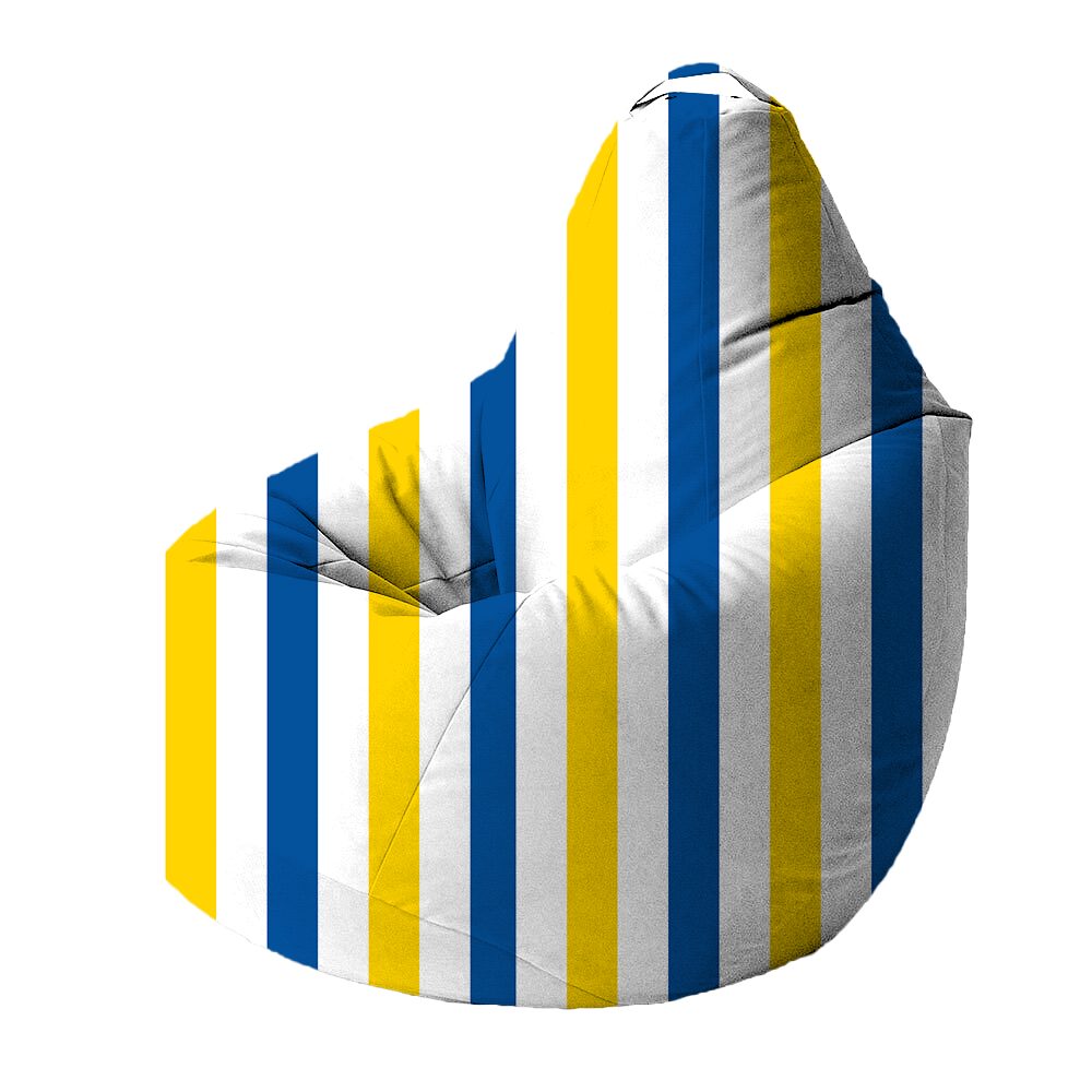 Bean Bag | Collection Summer Contrast | Rayures Océanes