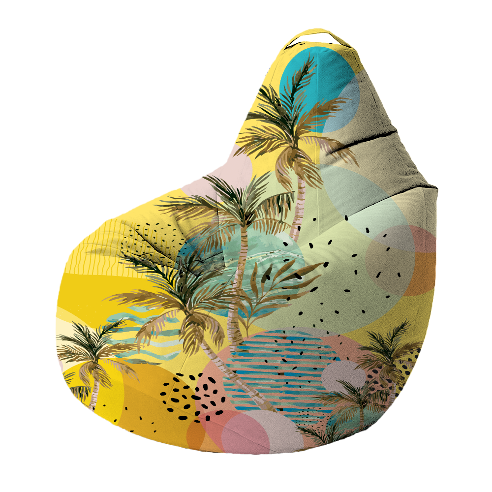 Bean Bag | Collection Summer Contrast | Tropical Sunset