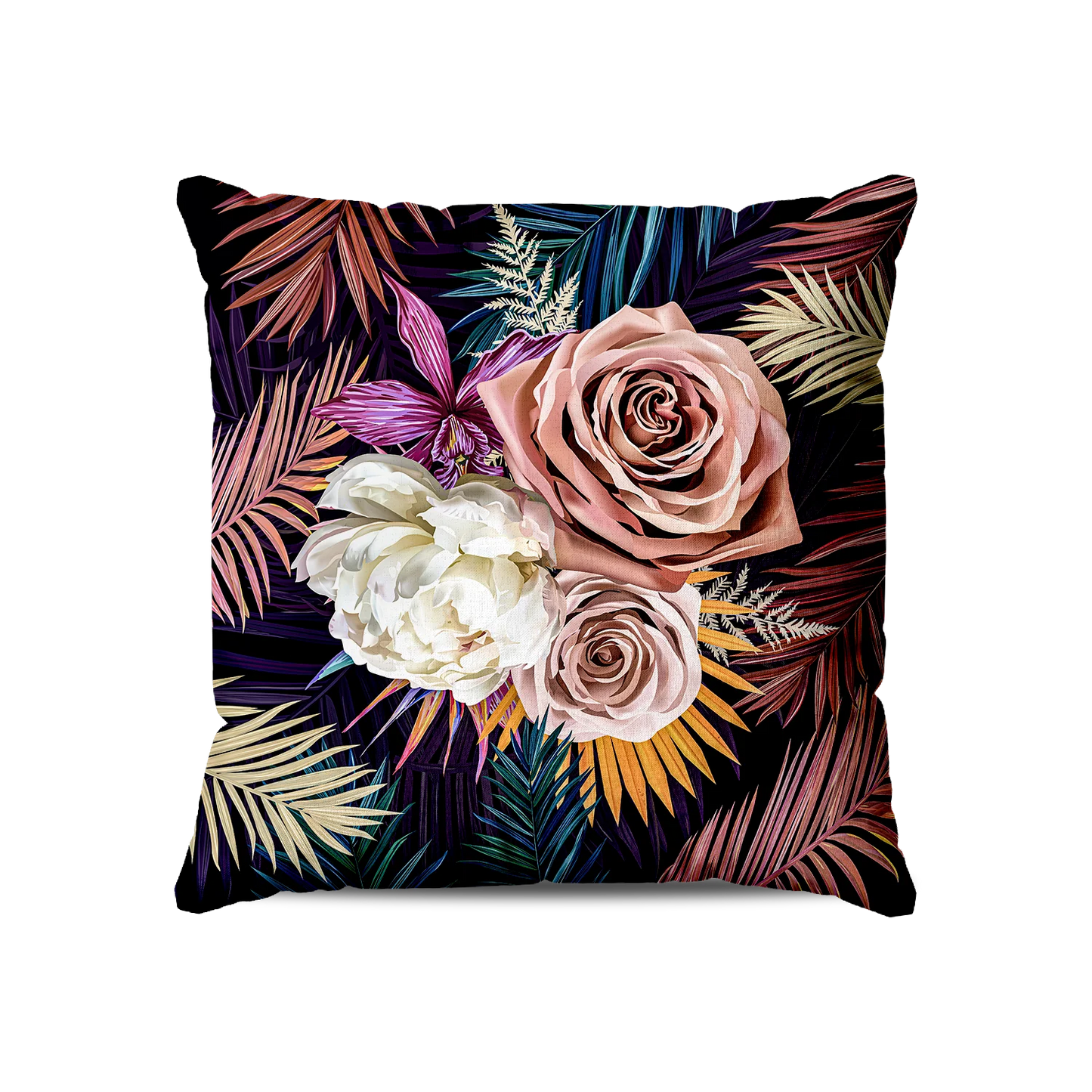 Coussin| Collection Floral | Bouquet Nocturne
