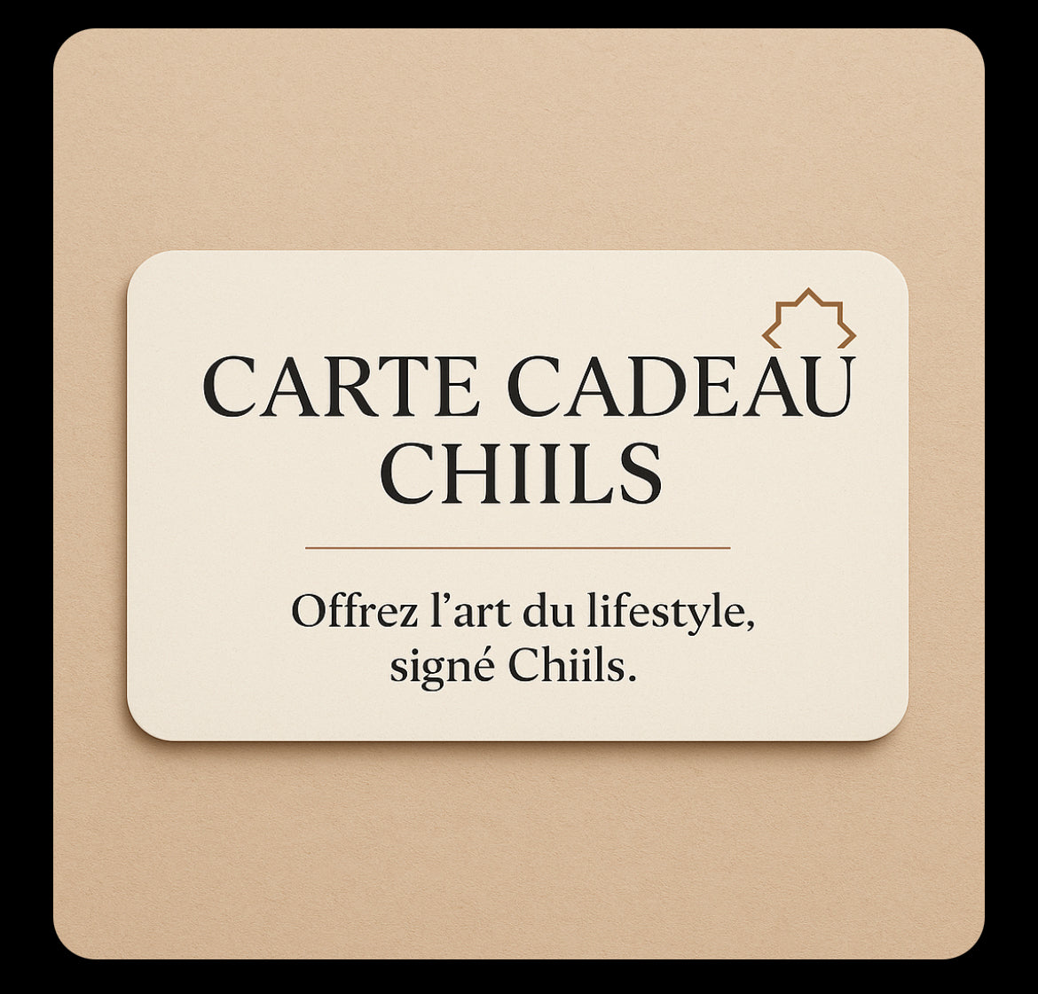 đ Carte Cadeau Chiils