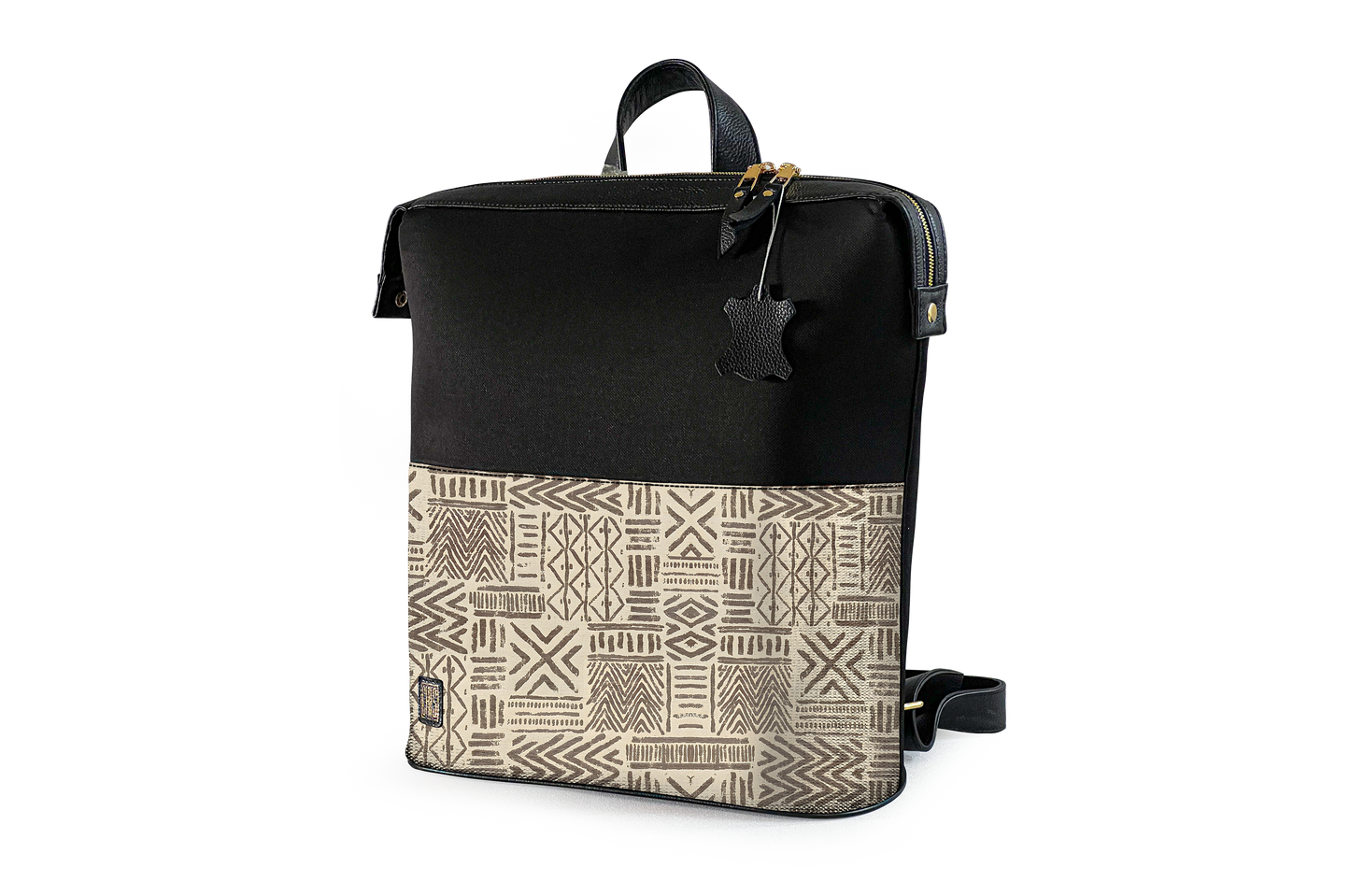 Sac à dos Caravane| Collection Exclusive | Moroccan Legacy - Bogolan Beige