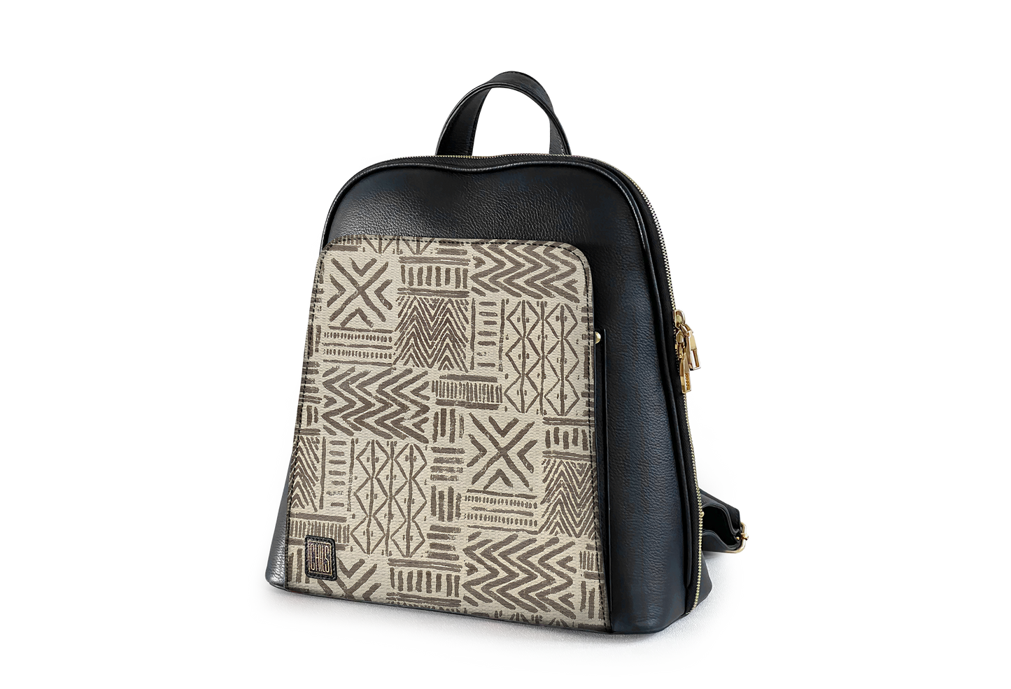 Sac à dos Riad | Collection Exclusive | Moroccan Legacy - Bogolan Beige