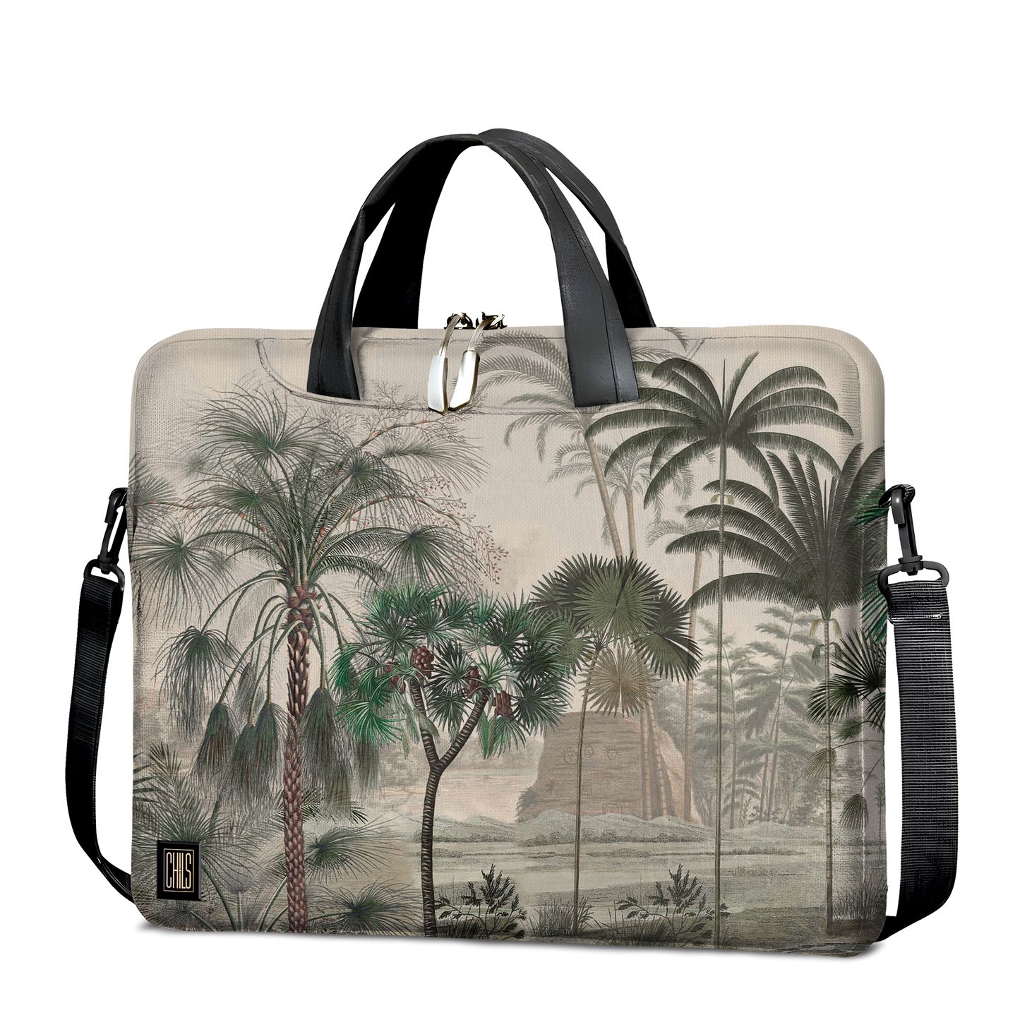 Sac à Bandoulière | Collection Amazonia Jungle | Gravure Tropicale