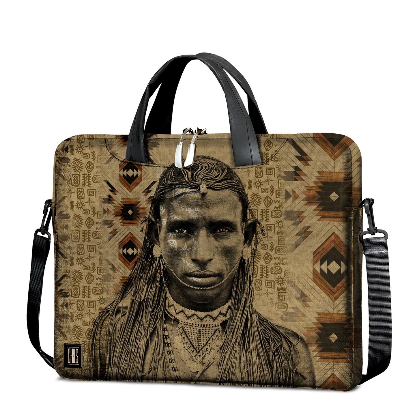 Sac à Bandoulière | Collection Guerrier des Savanes | Guerrier des Savanes