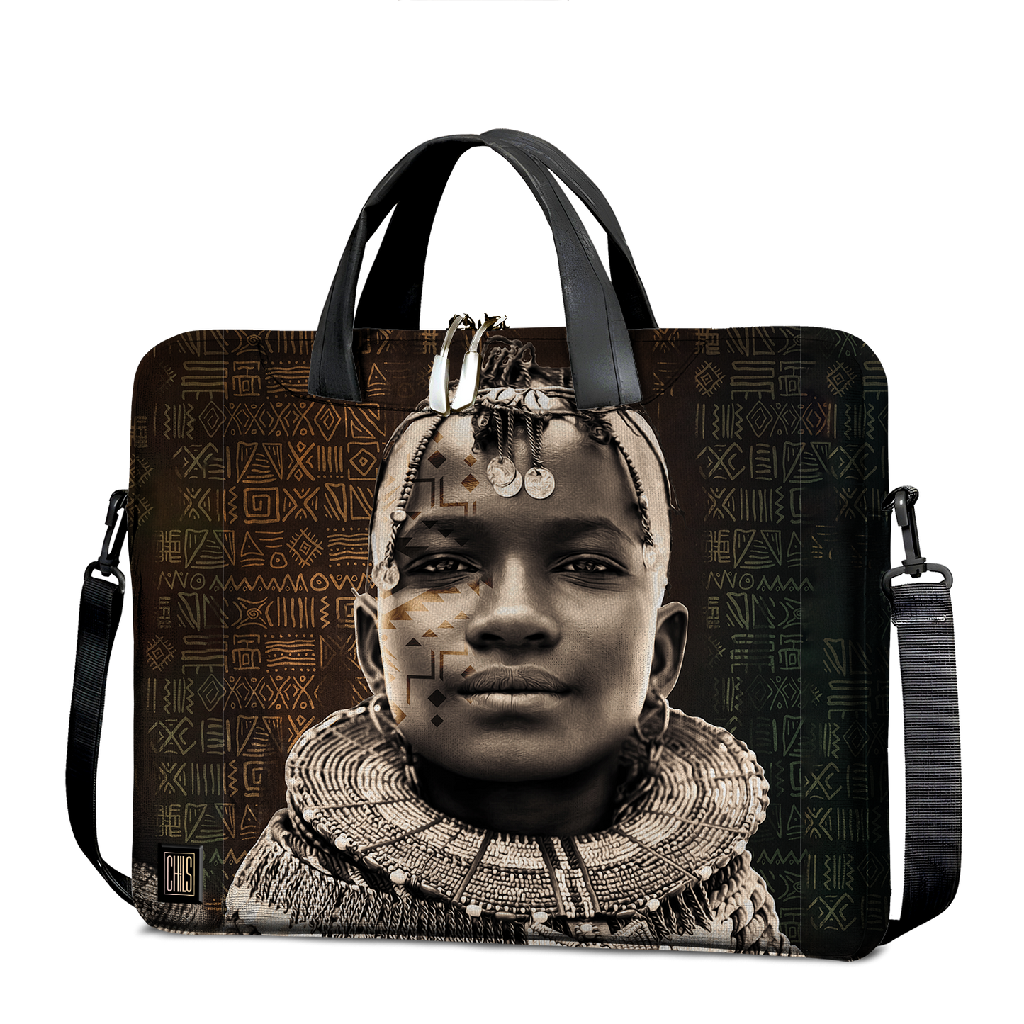 Sac à Bandoulière | Collection African Ethnic | Noble Guerrier