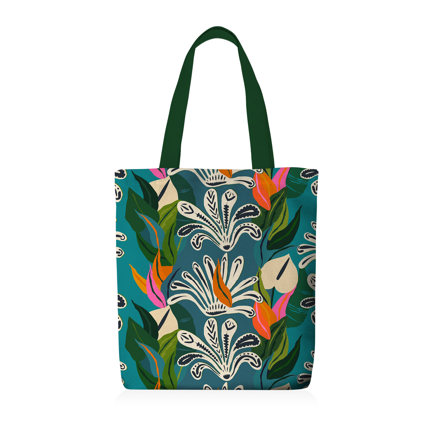 Tote Bag | Collection Floral | Jardin Tropical Stylisé