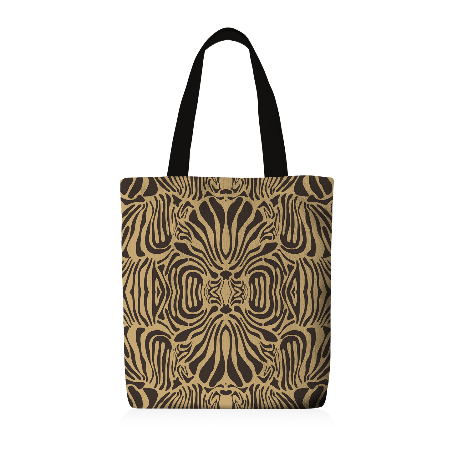 Tote Bag | Collection African Ethnic | Feuilles Abyssales