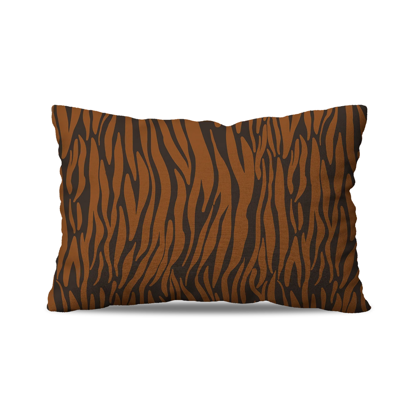 Coussin| Collection African Ethnic | Zèbre Graphique – Tons Marron