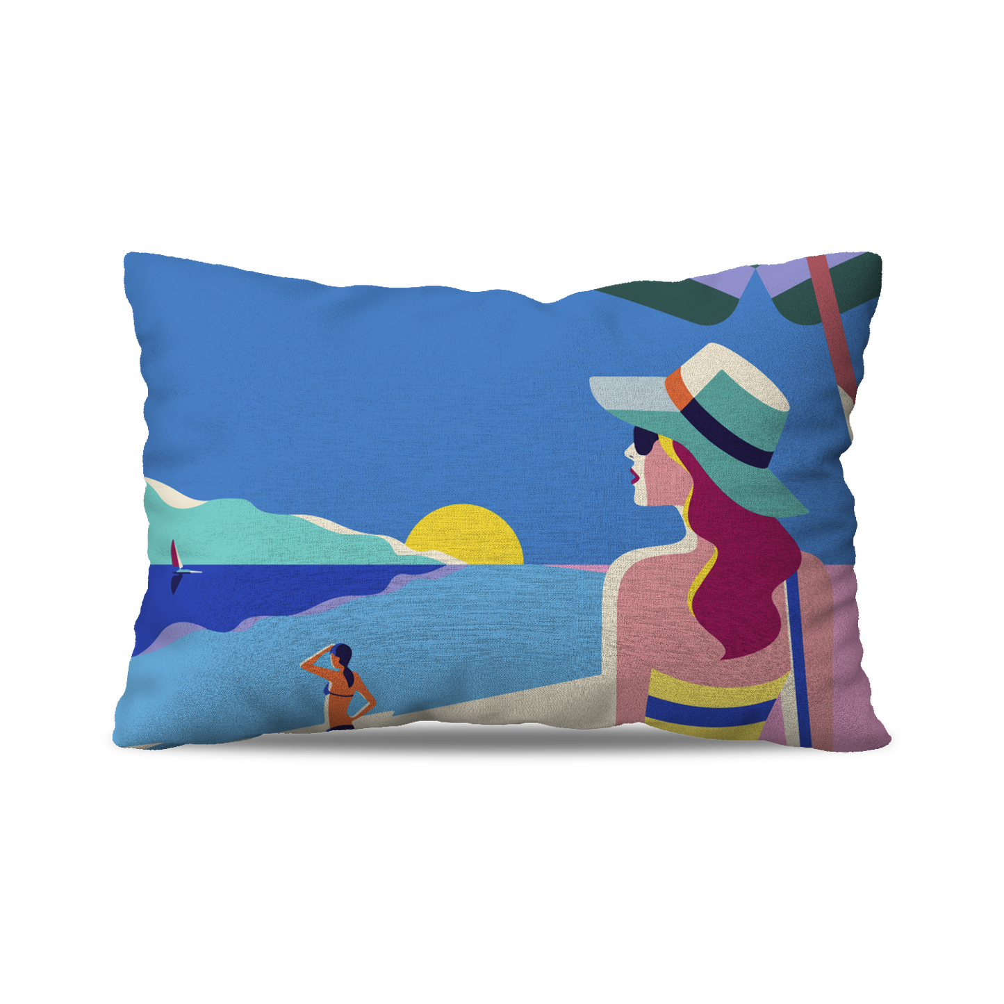 Coussin | Collection Summer Contrast | Rétro Plage