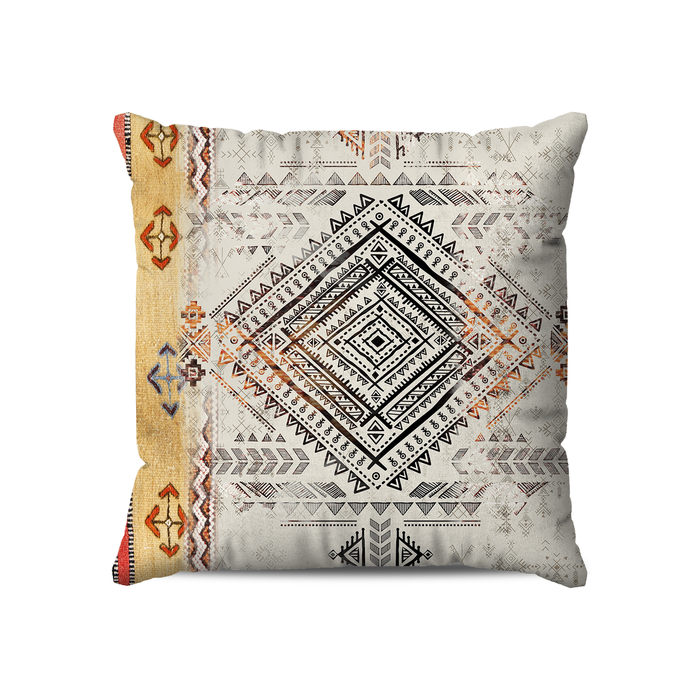 Coussin Carré | Collection Berbère | Losange Protecteur