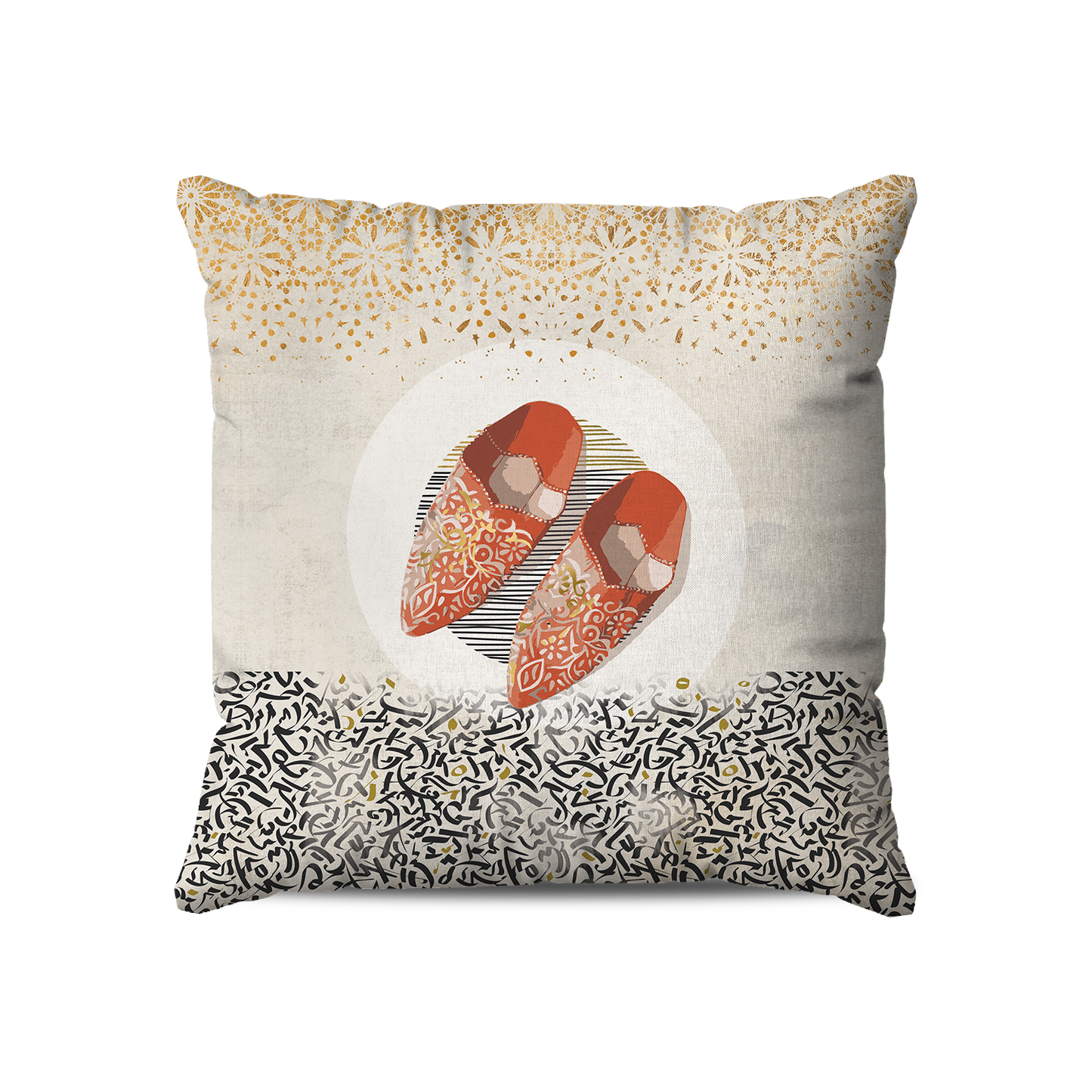 Coussin Carré | Collection Berbère | Cherbil d’Or