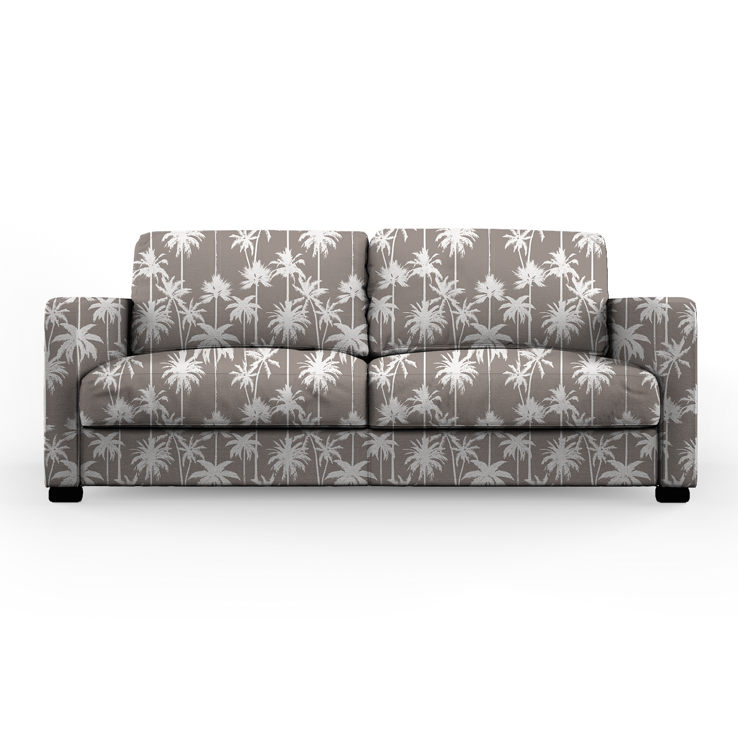 Canapé 2 Places | Collection Muted Tones | "Palmiers Blancs"