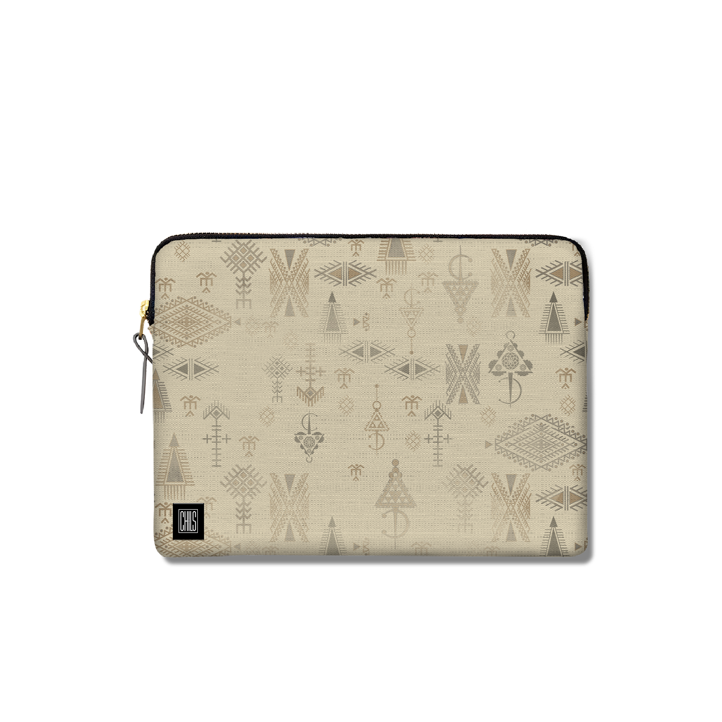 Housse Ordinateur & Tablette | Collection Berbère | Fibules et Tatouages – Esquisse