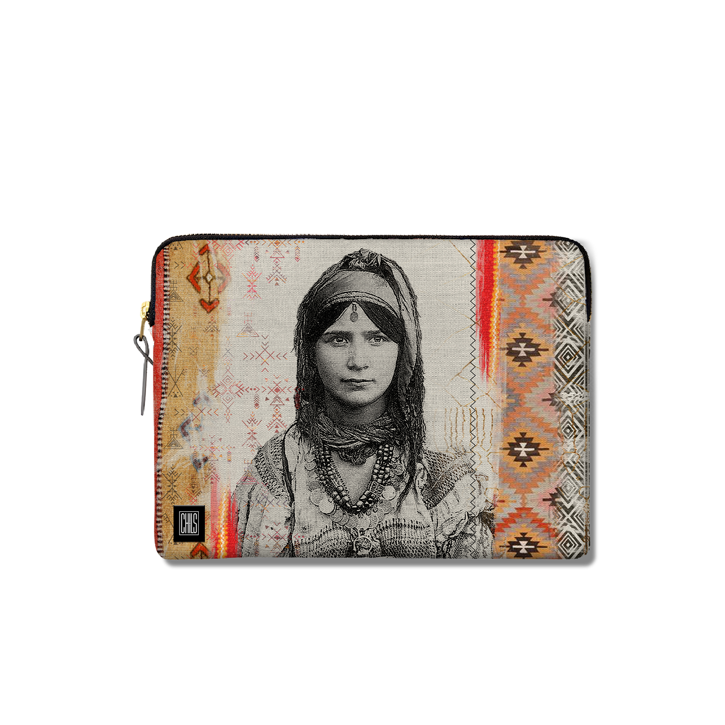 Housse d’Ordinateur ou Tablette | Collection Berbère | Azilal Tribal