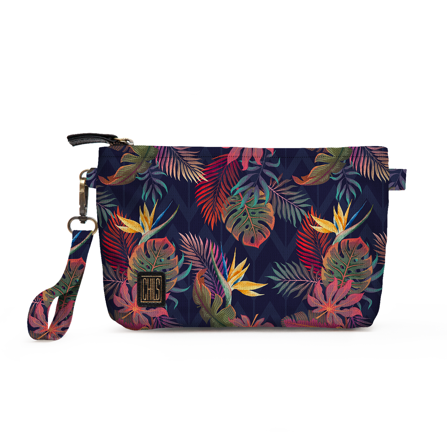 Trousse Vanity | Collection Floral | Feuillage Exotique