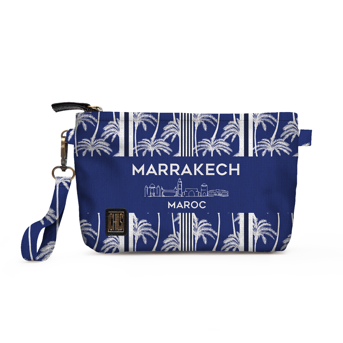 Trousse Vanity | Collection Marrakech | "Marrakech Bleu"