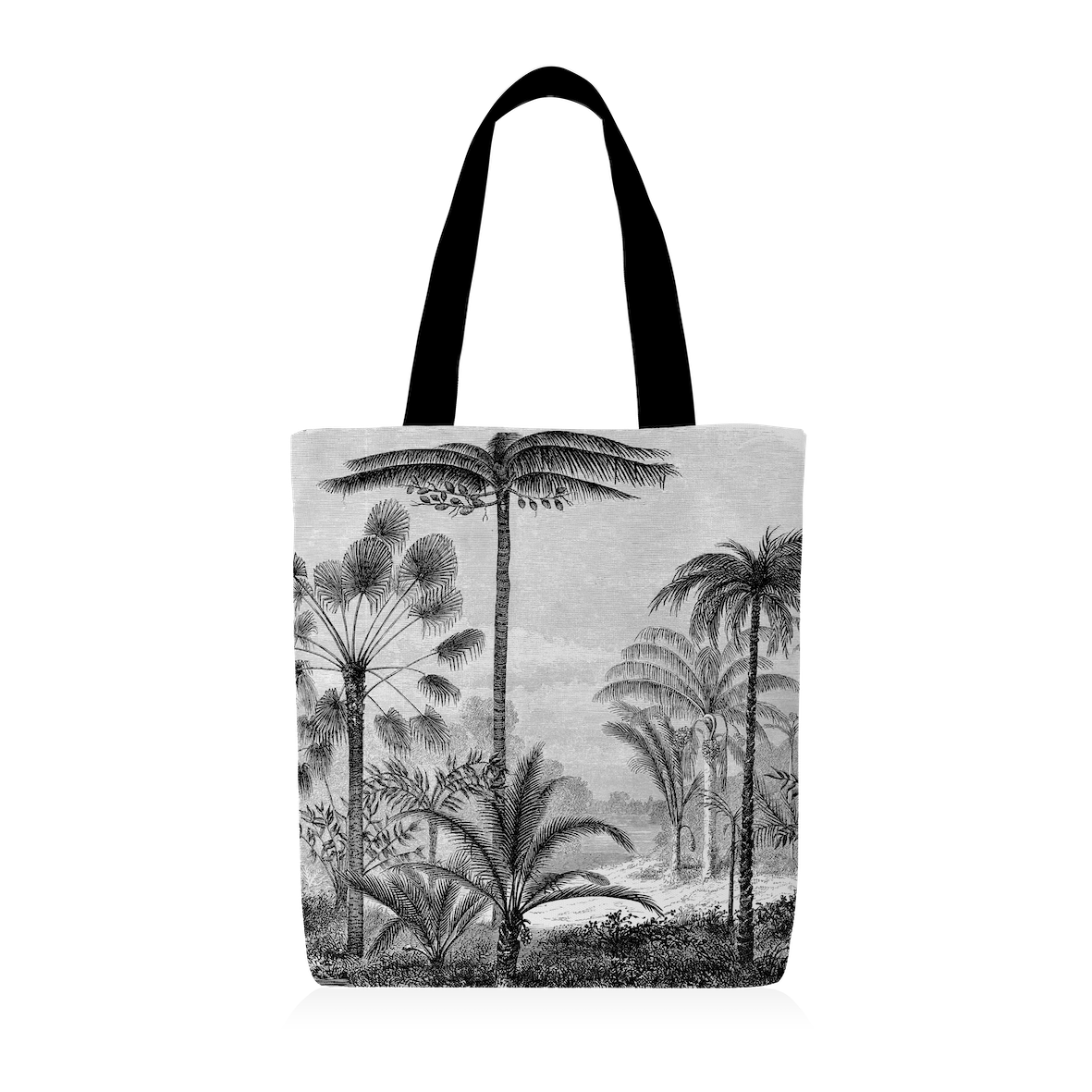 Tote Bag | Collection Tropical Ethnic | Silhouettes Tropicales