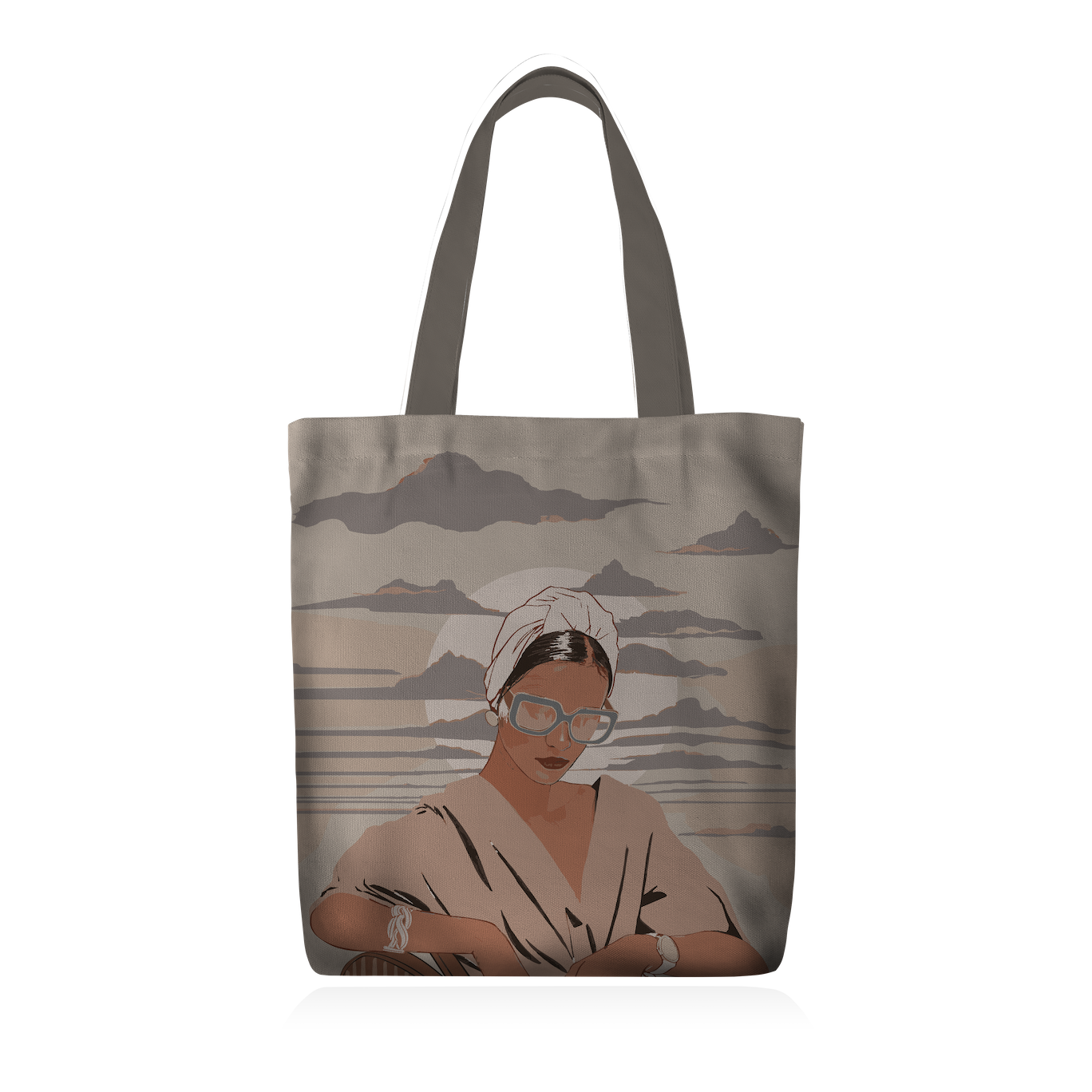 Tote Bag | Collection Muted Tones | “Élégance Rétro”