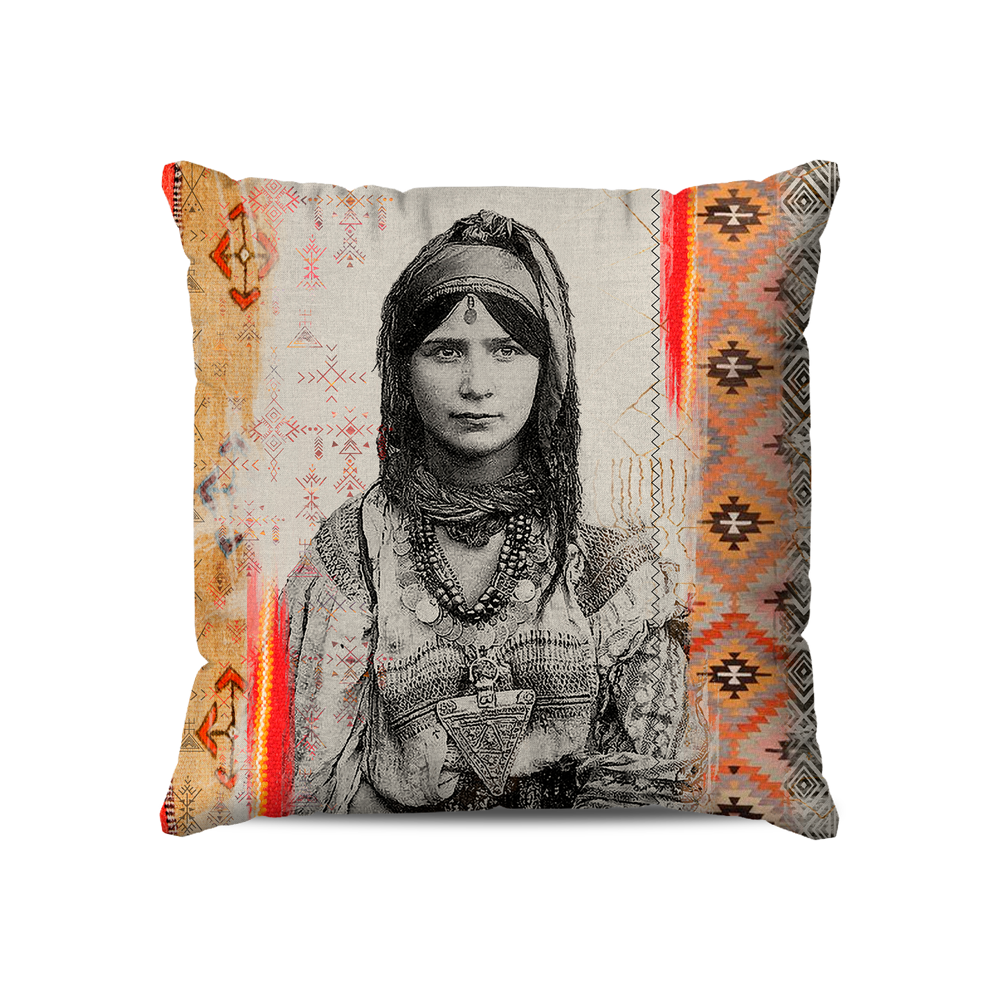 Coussin Carré | Collection Berbère | Azilal Tribal