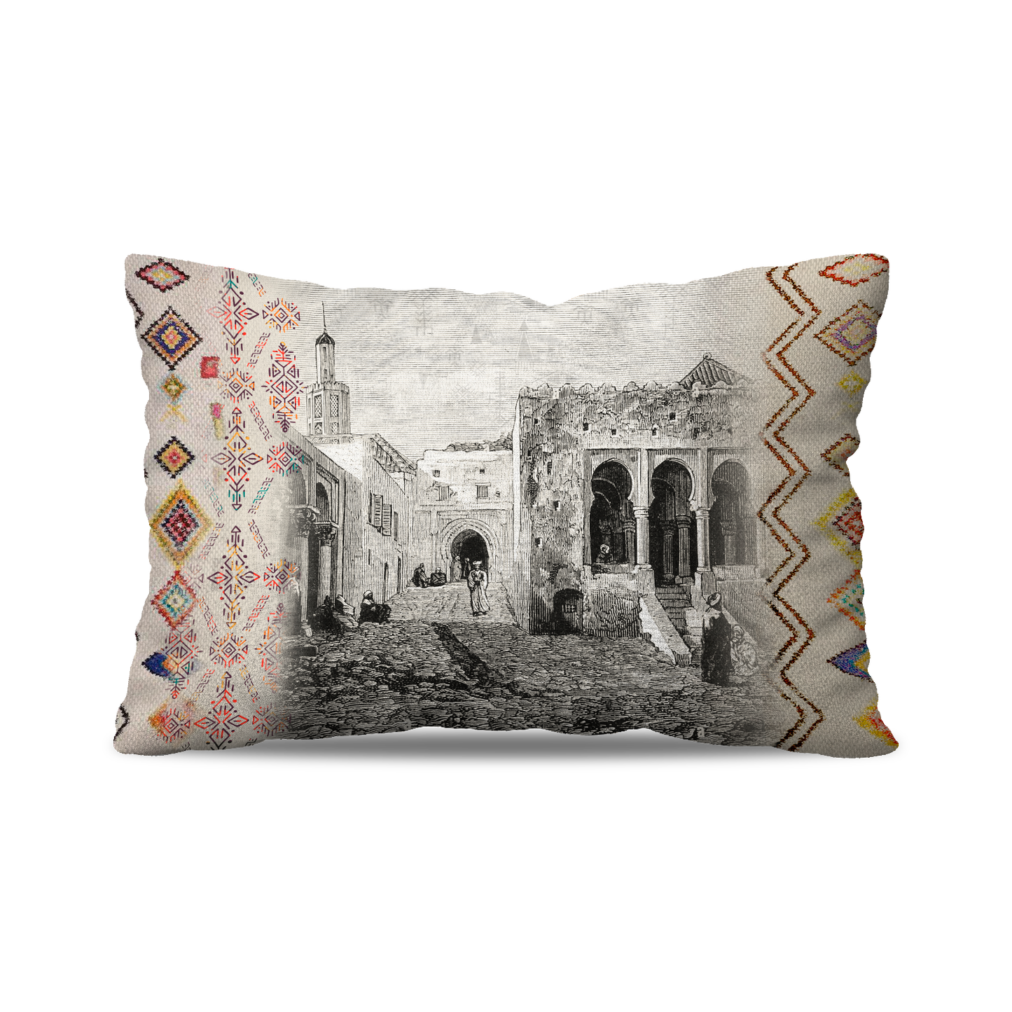 Coussin Rectangle | Collection Berbère | Kasbah d’Orient