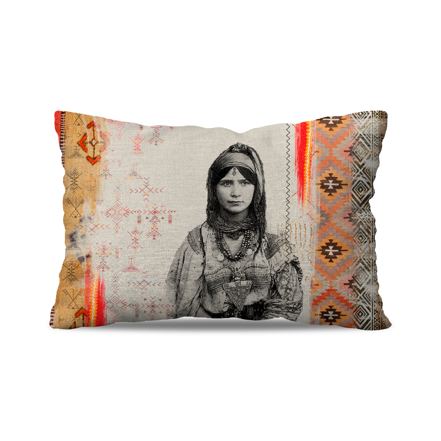 Coussin Rectangle | Collection Berbère | Azilal Tribal