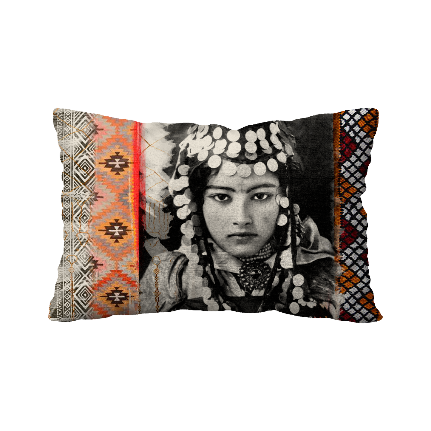 Coussin | Collection Berbère | “Visage d’Origine”