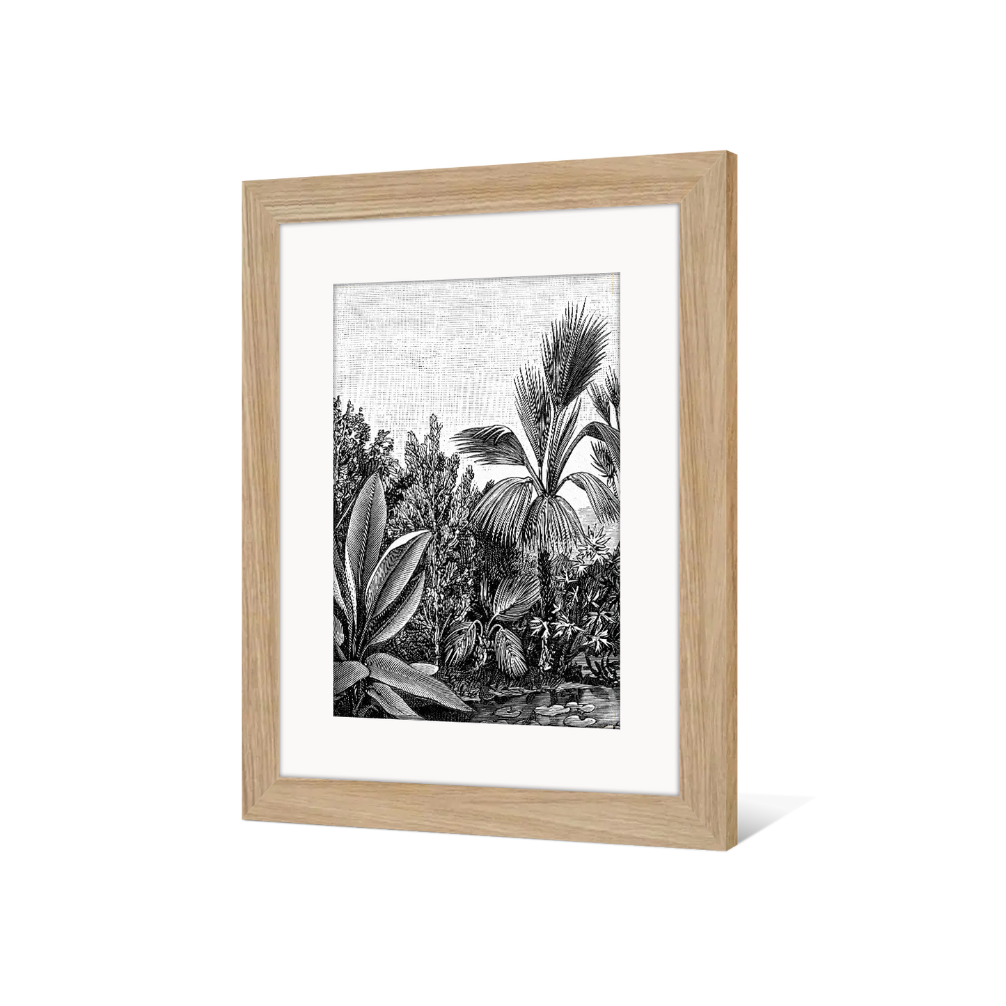 Tableau Cadre Américain | Collection Tropical Ethnic | Rives Exotiques