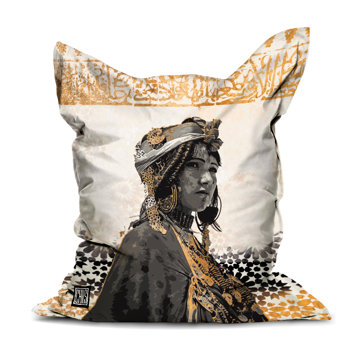 Pouf Géant | Collection Berbère | La Berbère Noire