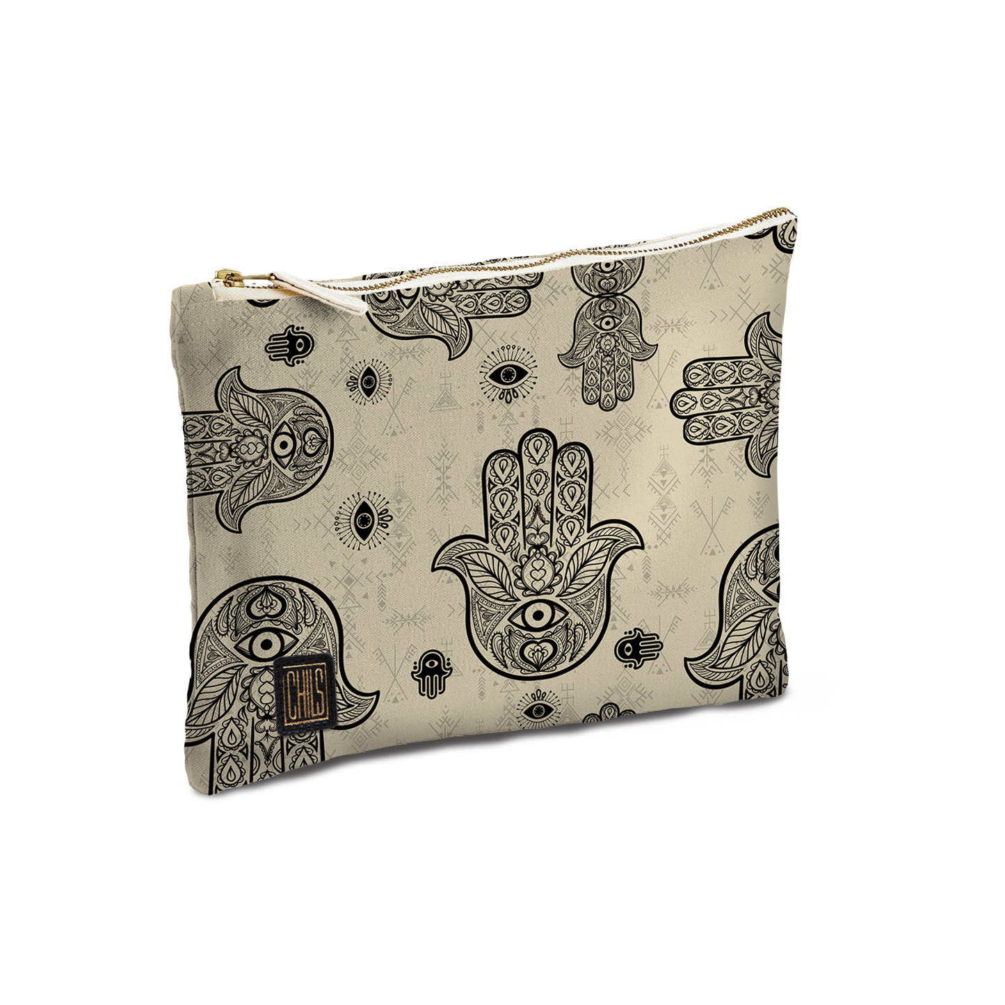 Pochette & Mini-Pochette | Collection Berbère | Khmissa – Ombre Sacrée