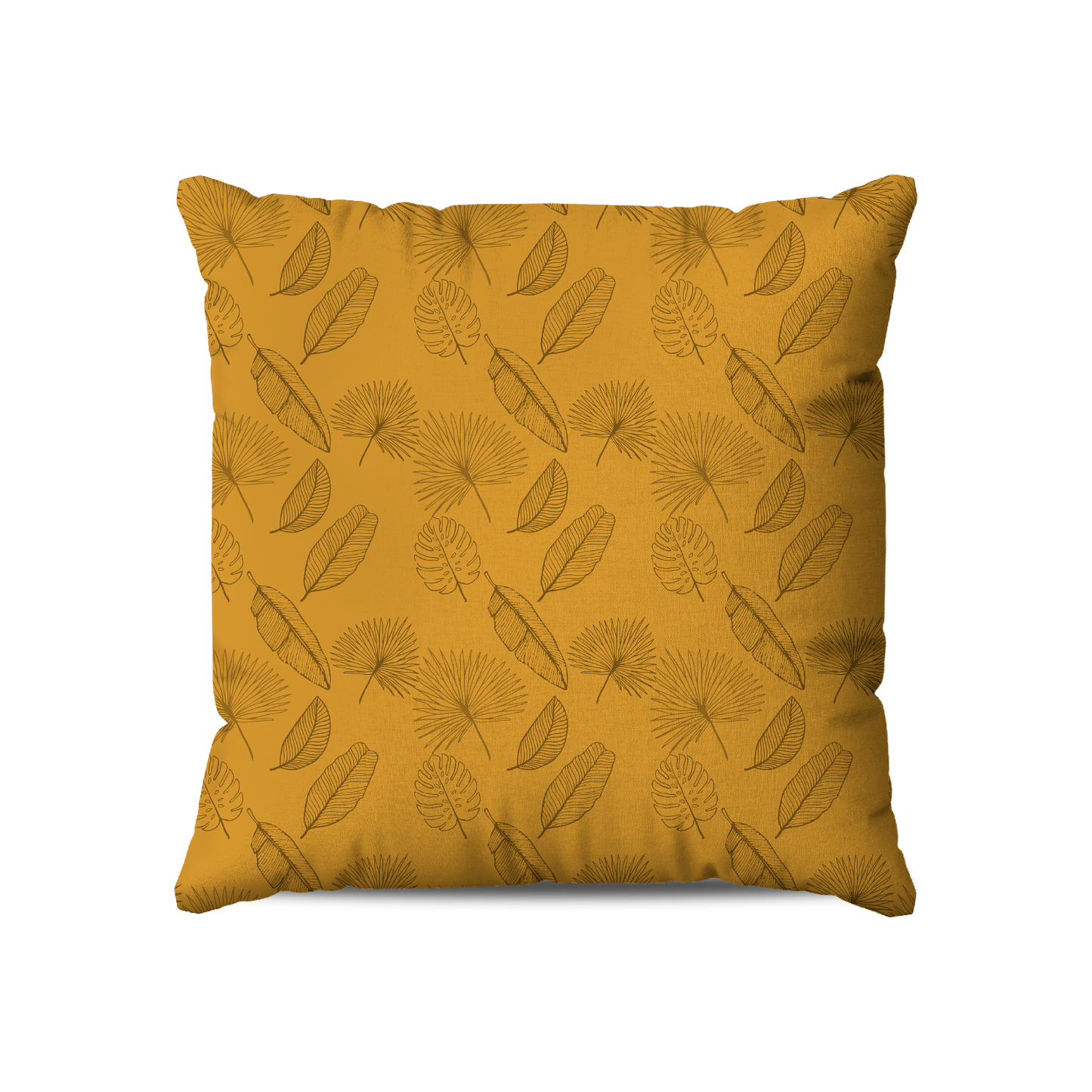 Coussin Carré | Collection Jungle Savane | Palmes Sauvages