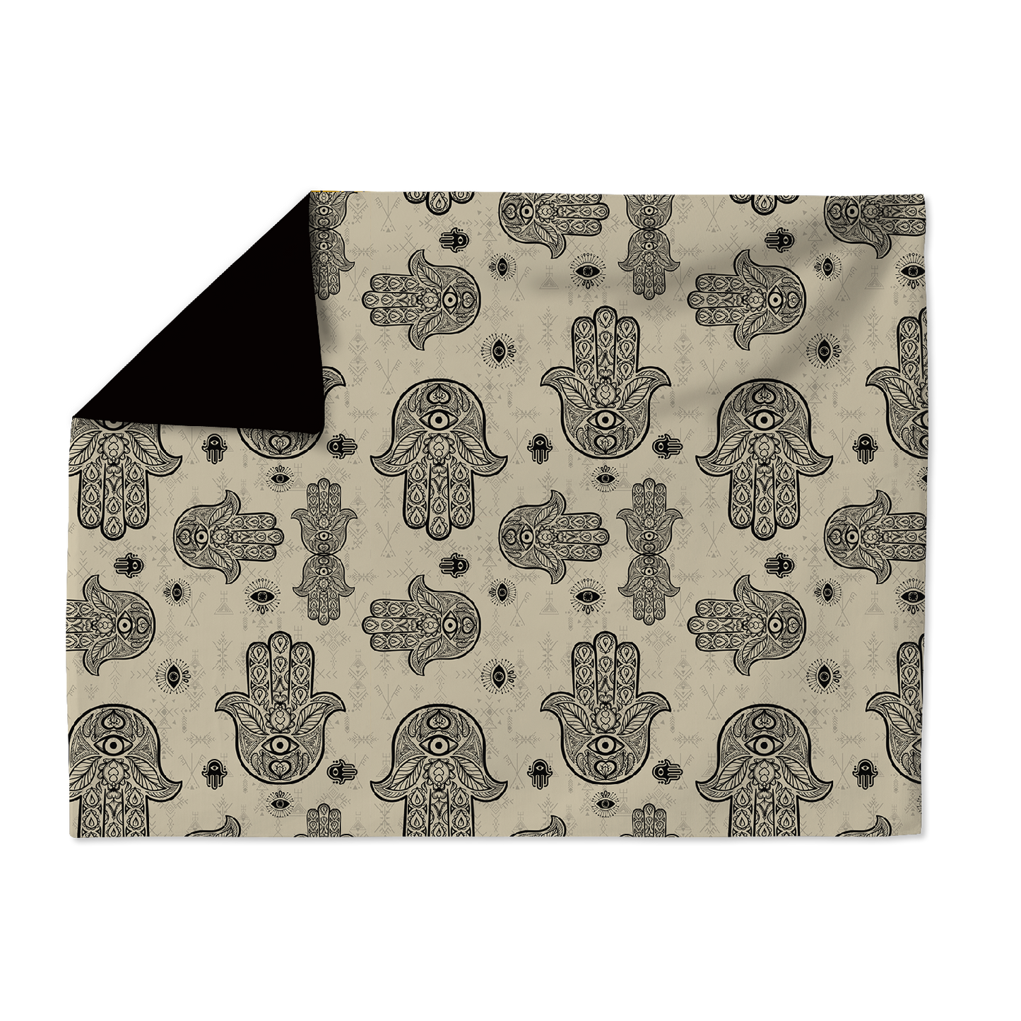 Plaid | Collection Berbère | “Khmissa – Ombre Sacrée”