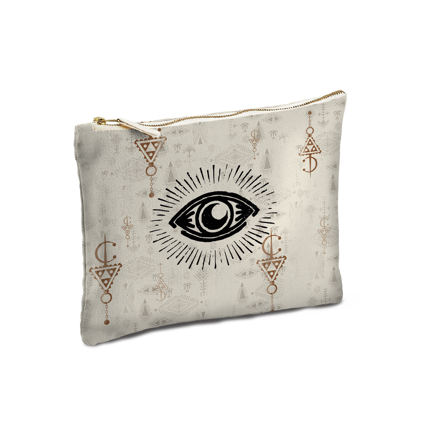 Pochette & Mini-Pochette | Collection Berbère | Œil Protecteur & Fibules