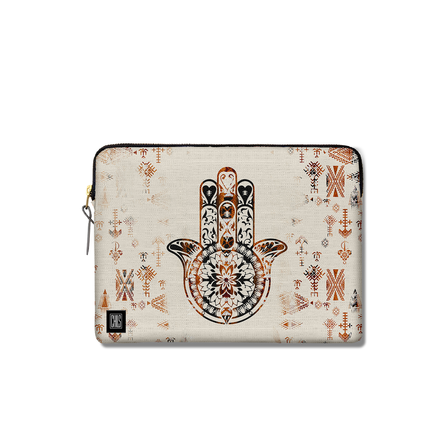 Housse pour Tablette & Ordinateur | Collection Berbère | “Khmisa Tribale”