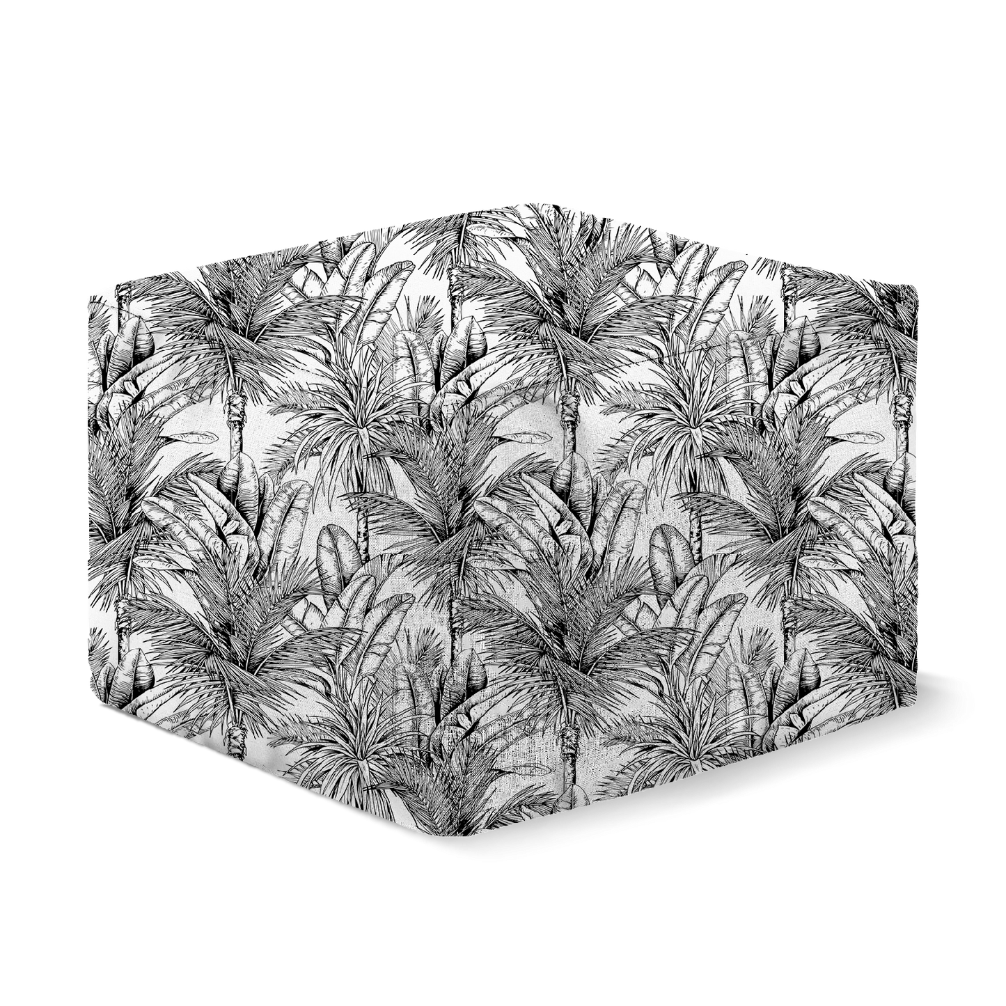 Pouf Cube | Collection Tropical Ethnic | Tropiques Luxuriantes