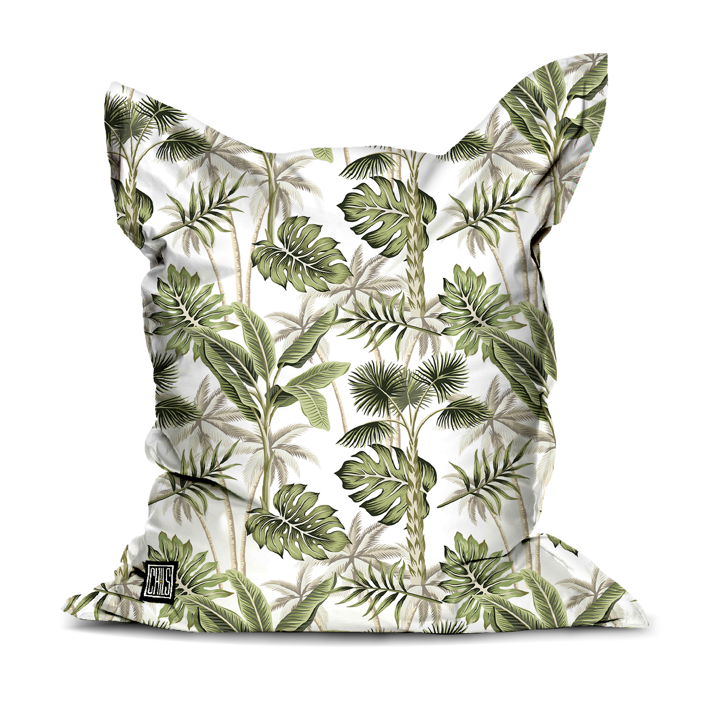 Pouf Géant | Collection Amazonia Jungle | Feuillage Sauvage