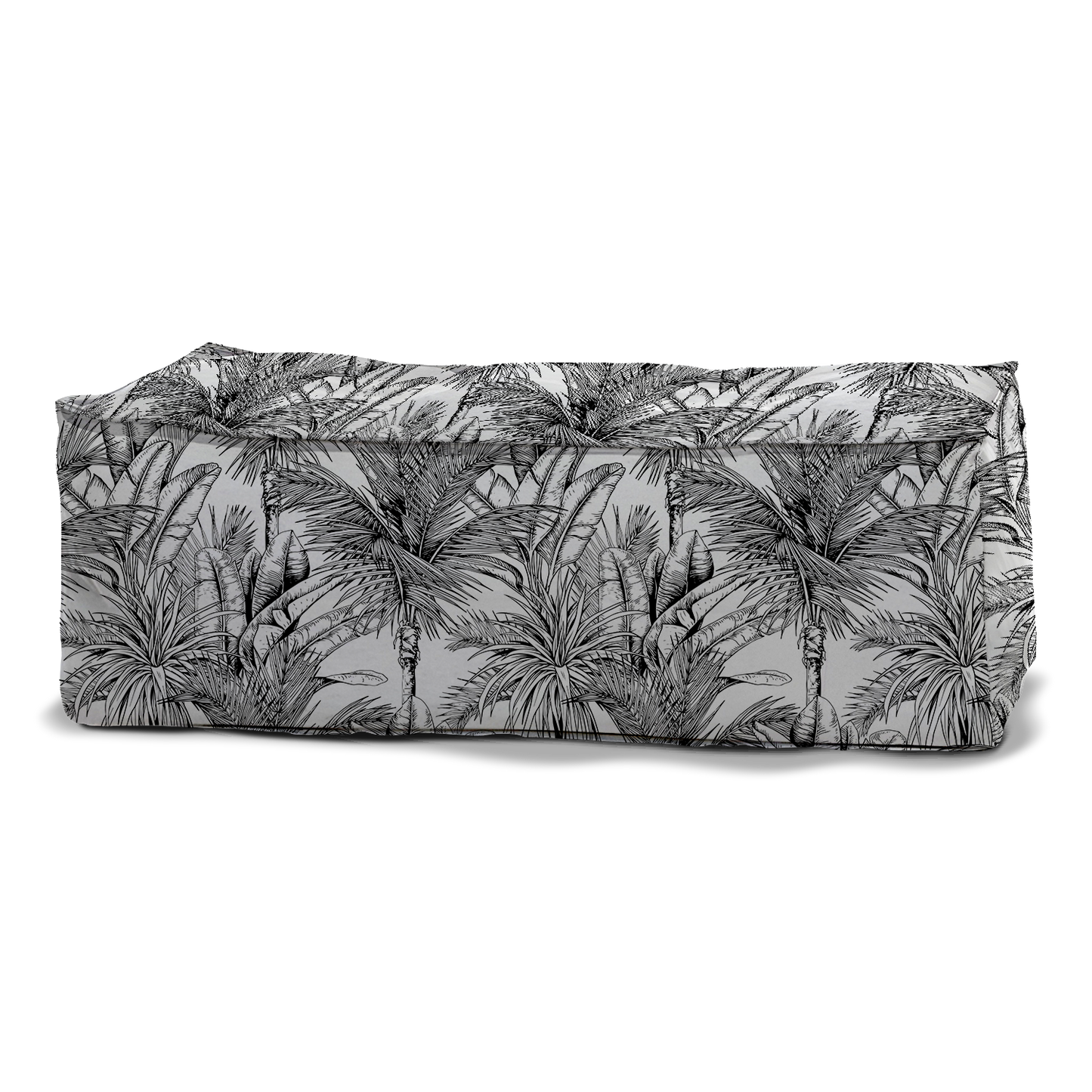 Pouf Deux Places | Collection Tropical Ethnic | Tropiques Luxuriantes
