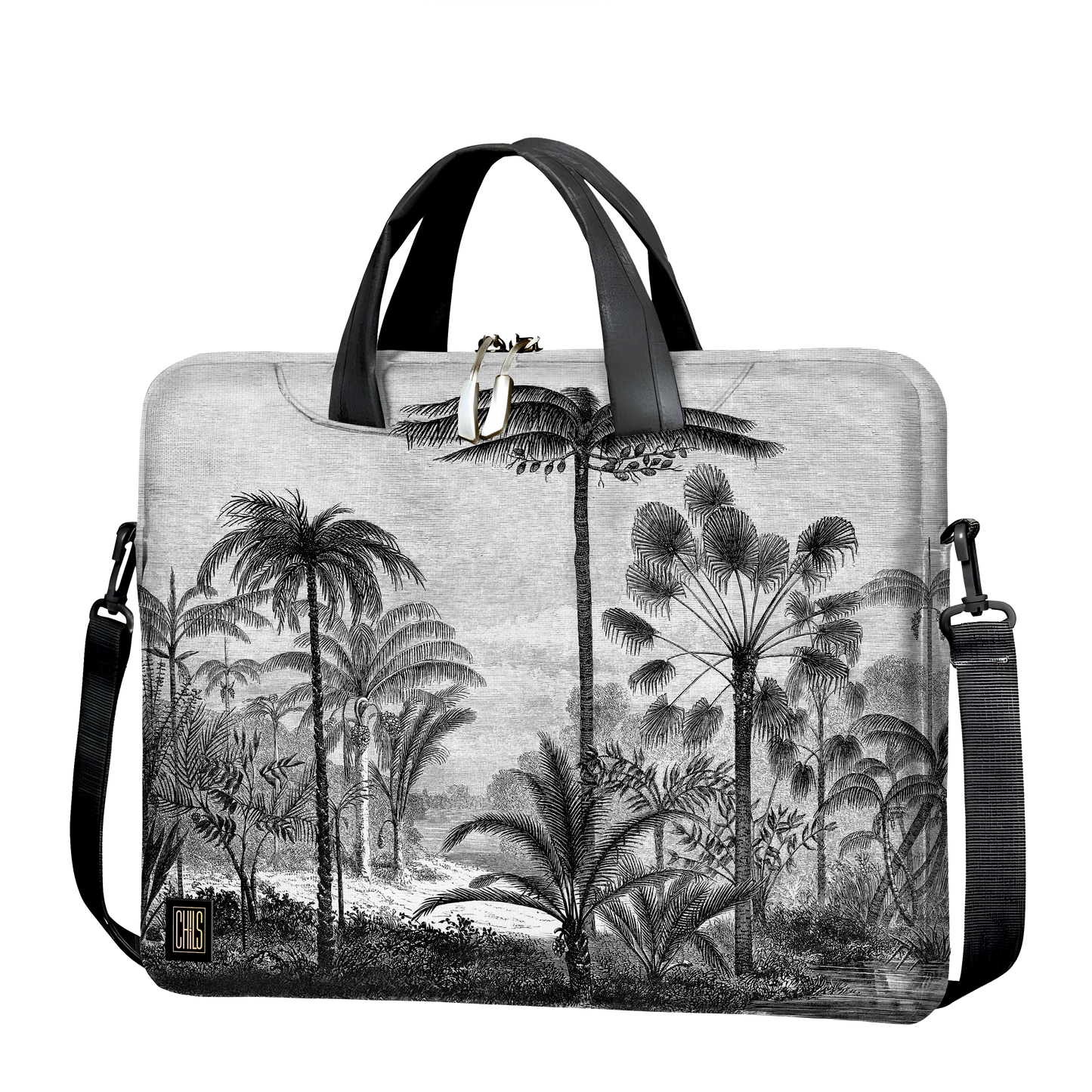 Sac à Bandoulière | Collection Tropical Ethnic | "Silhouettes Tropicales"
