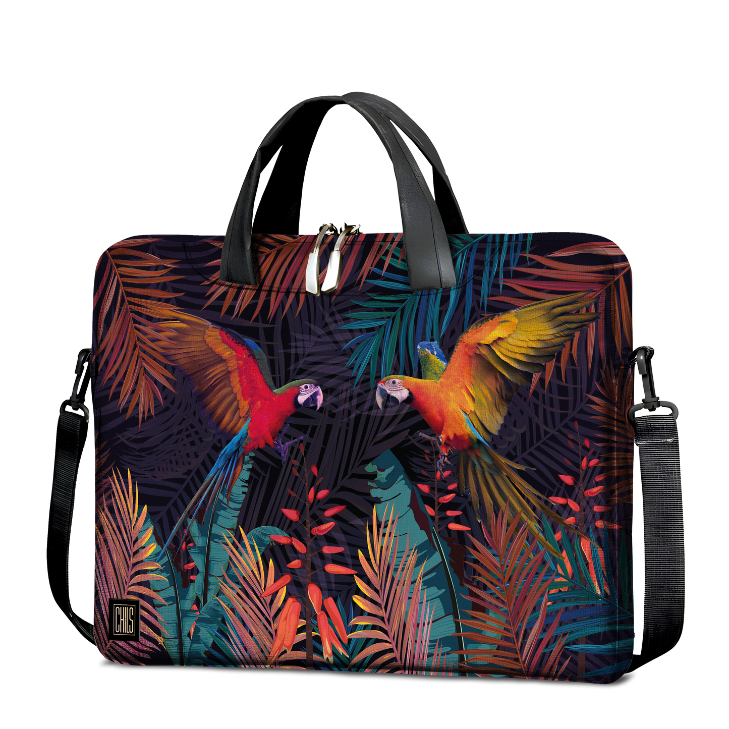 Sac à Bandoulière Floral – Parrots Envolés